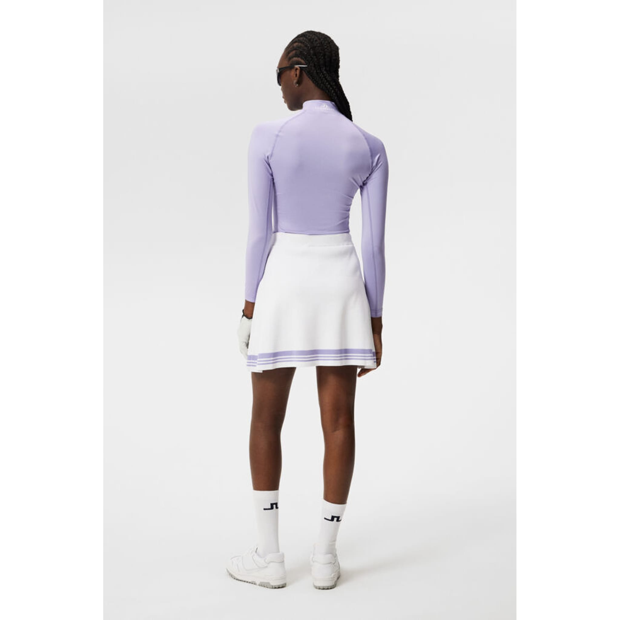 J. Lindeberg Asa Soft Compression Top Damen Sweet Lavender Damen
