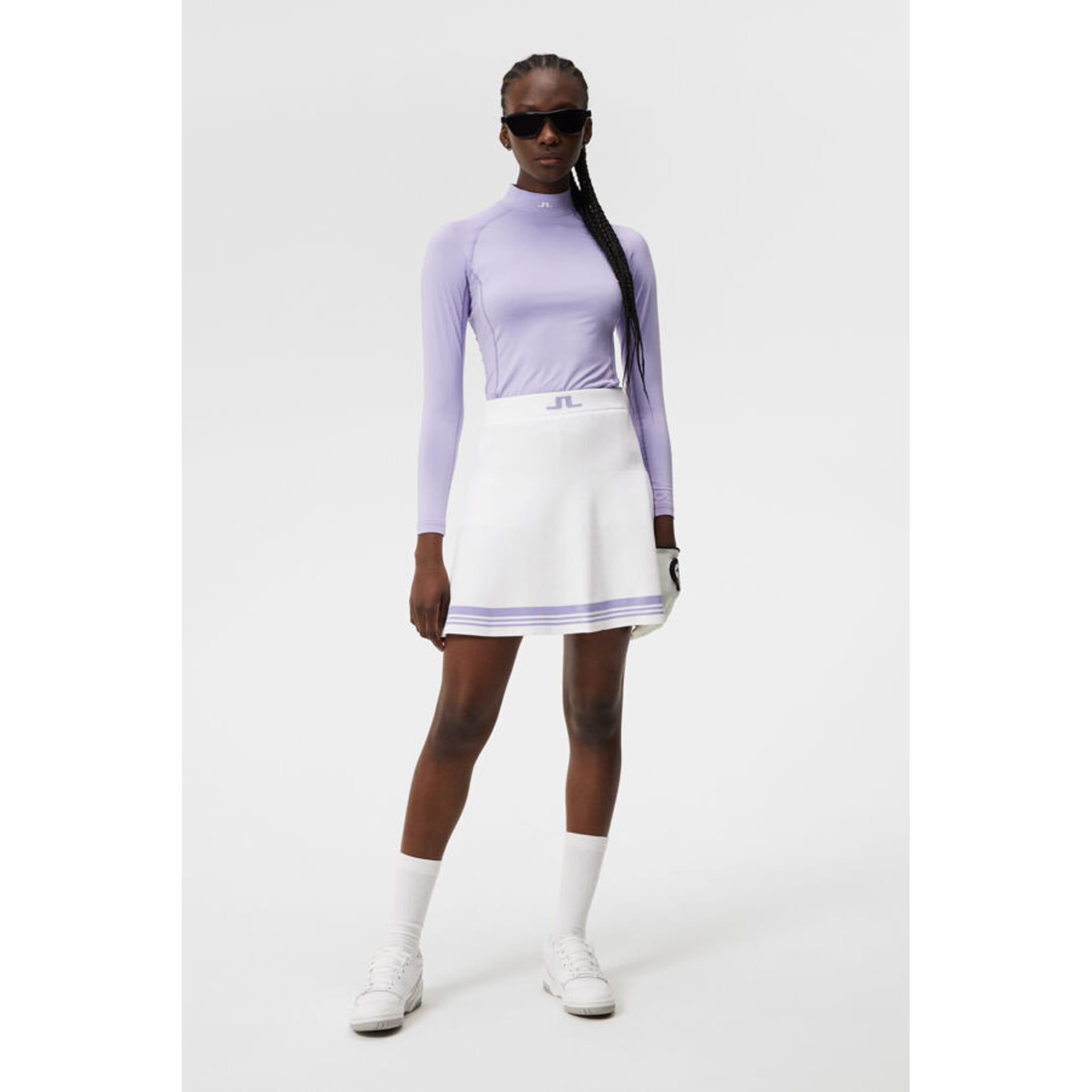 J. Lindeberg Asa Soft Compression Top Damen Sweet Lavender Damen