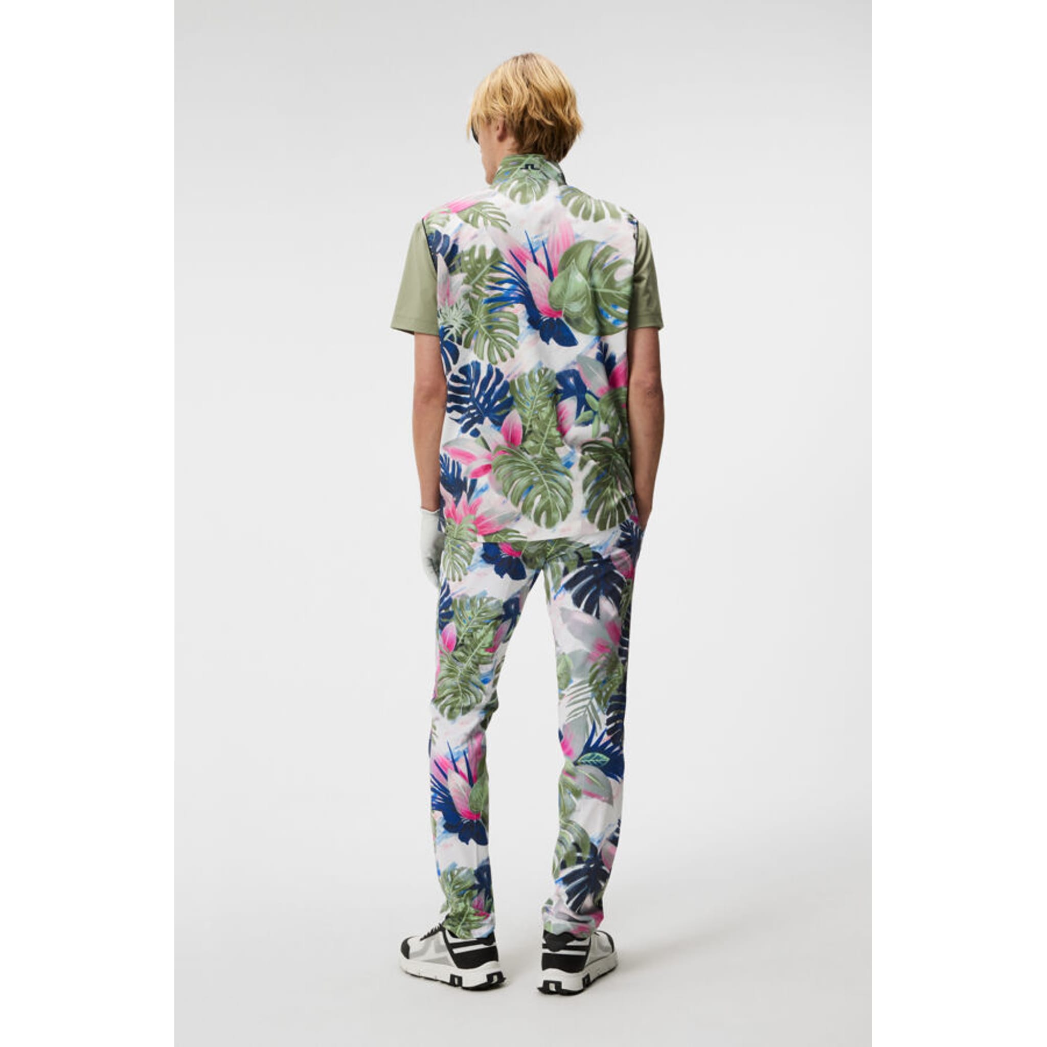 J. Lindeberg Ash Light Packable Vest Print Herren