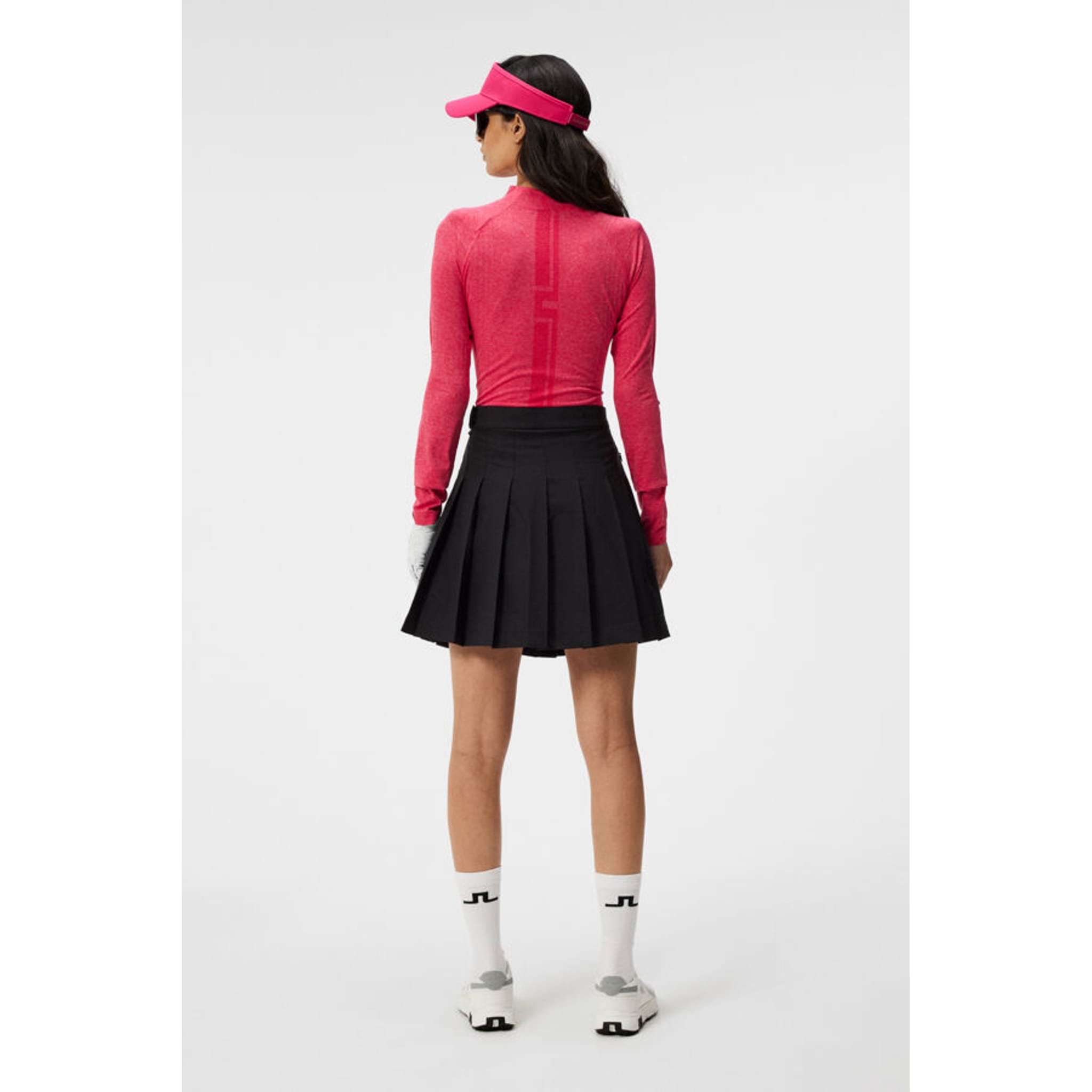 J. Lindeberg Camilla Top Damen Rose Red Melange Damen