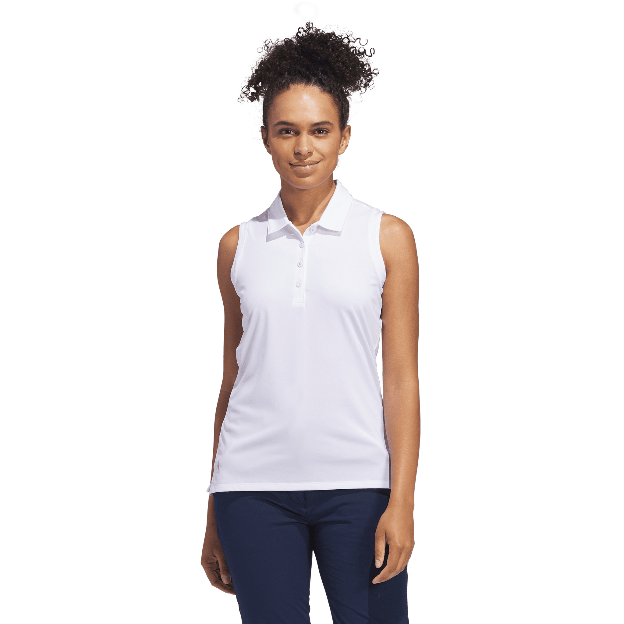Adidas Ultimate365 Solid Sleeveless Polo Damen