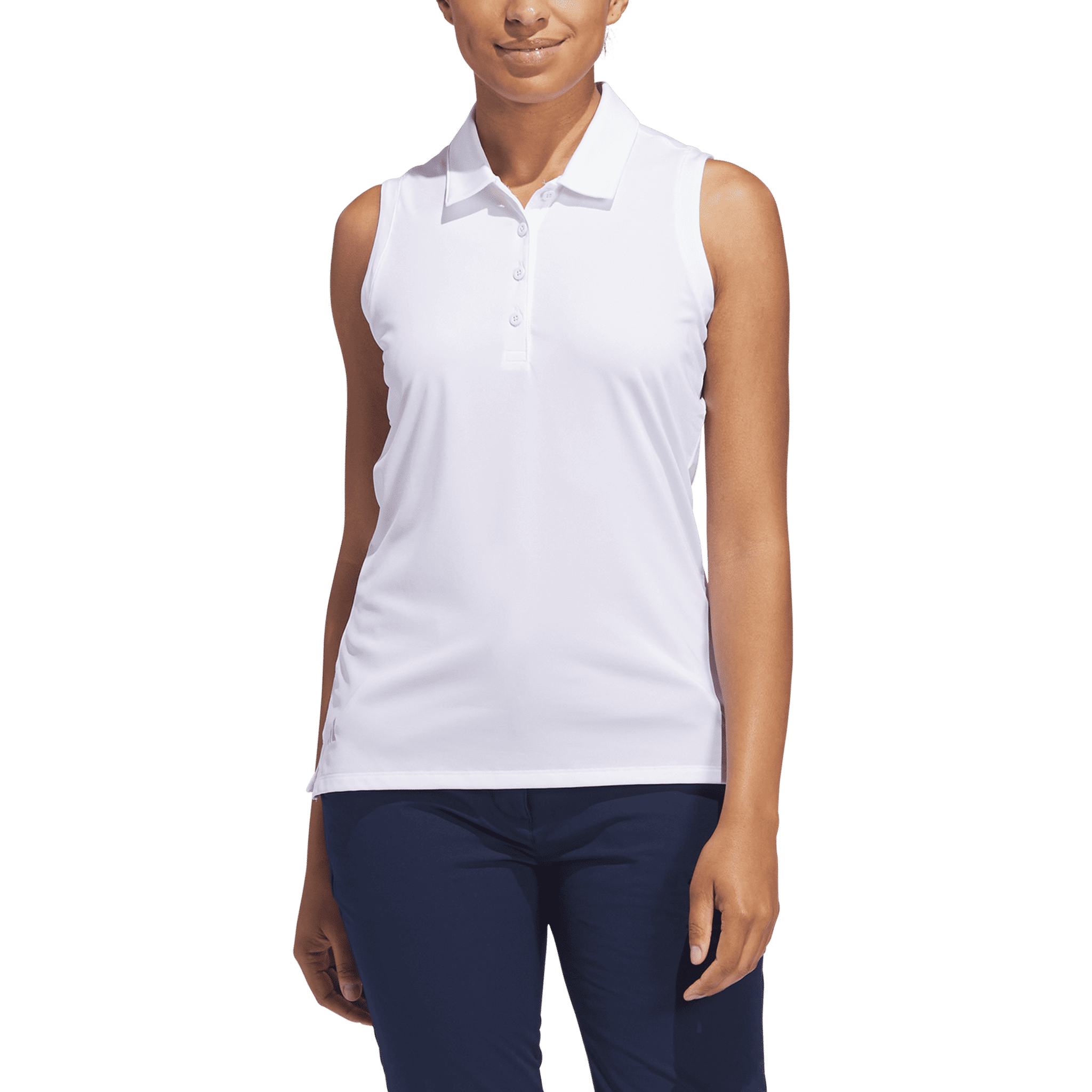 Adidas Ultimate365 Solid Sleeveless Polo Damen