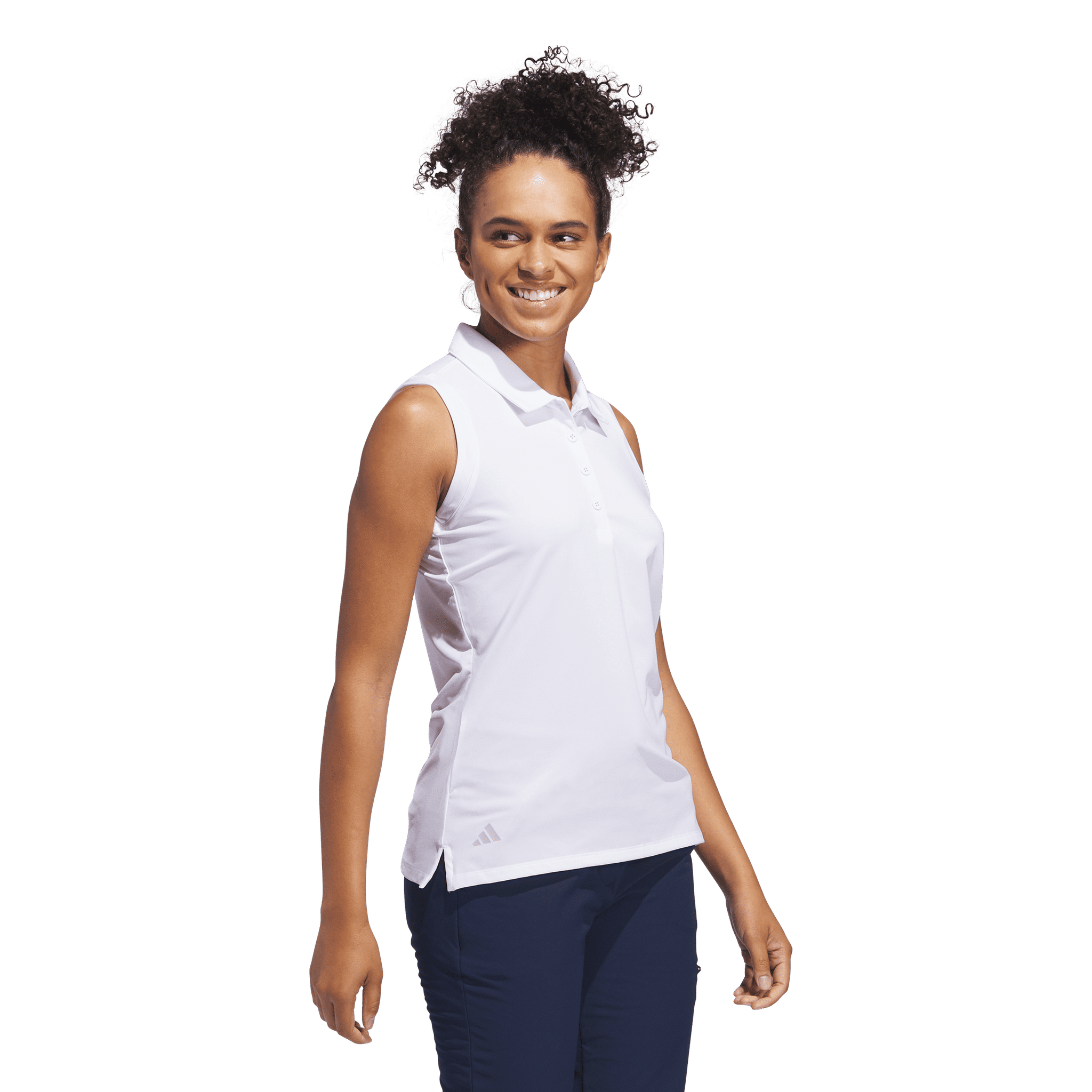 Adidas Ultimate365 Solid Sleeveless Polo Damen