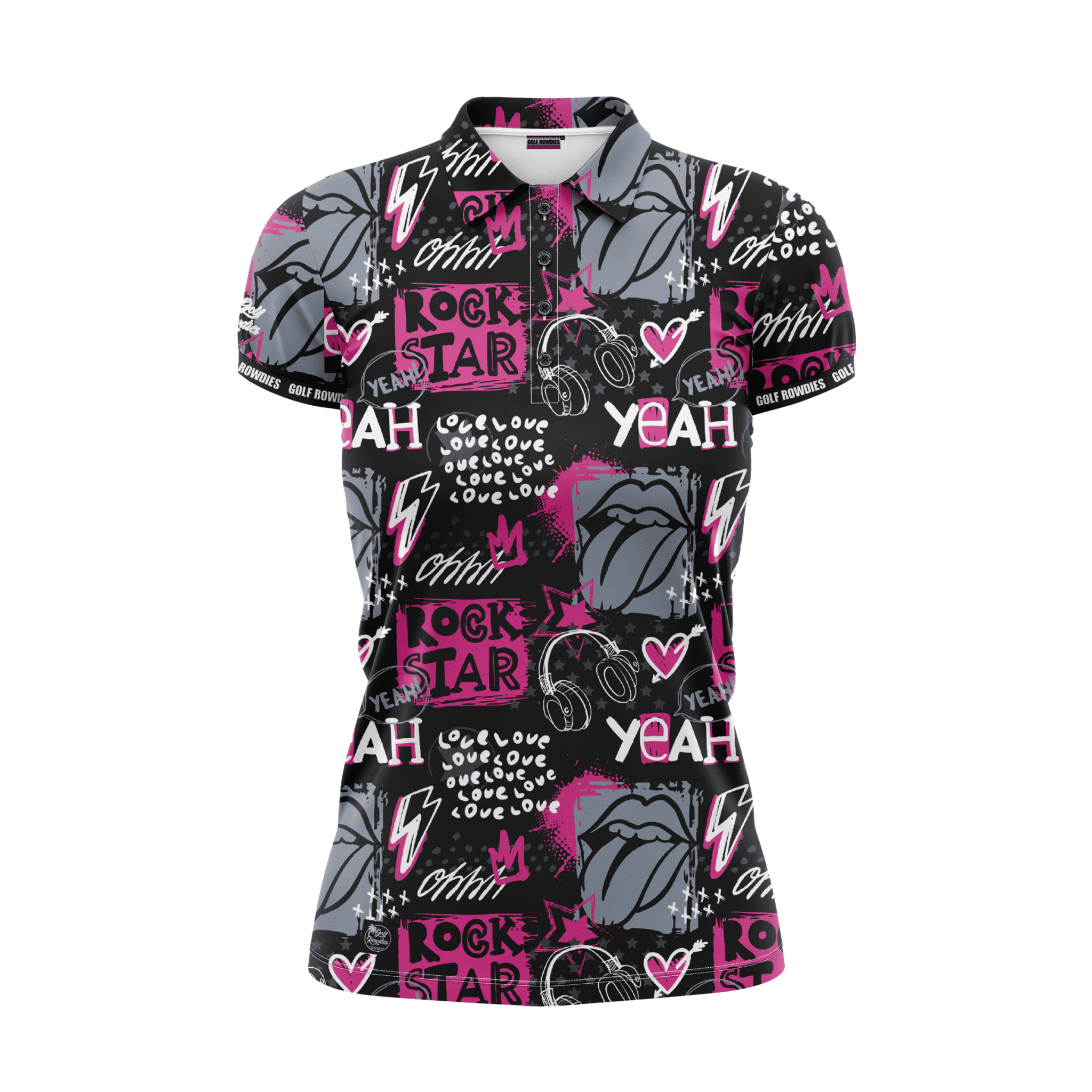 Golf Rowdies Rockstar Polo Damen