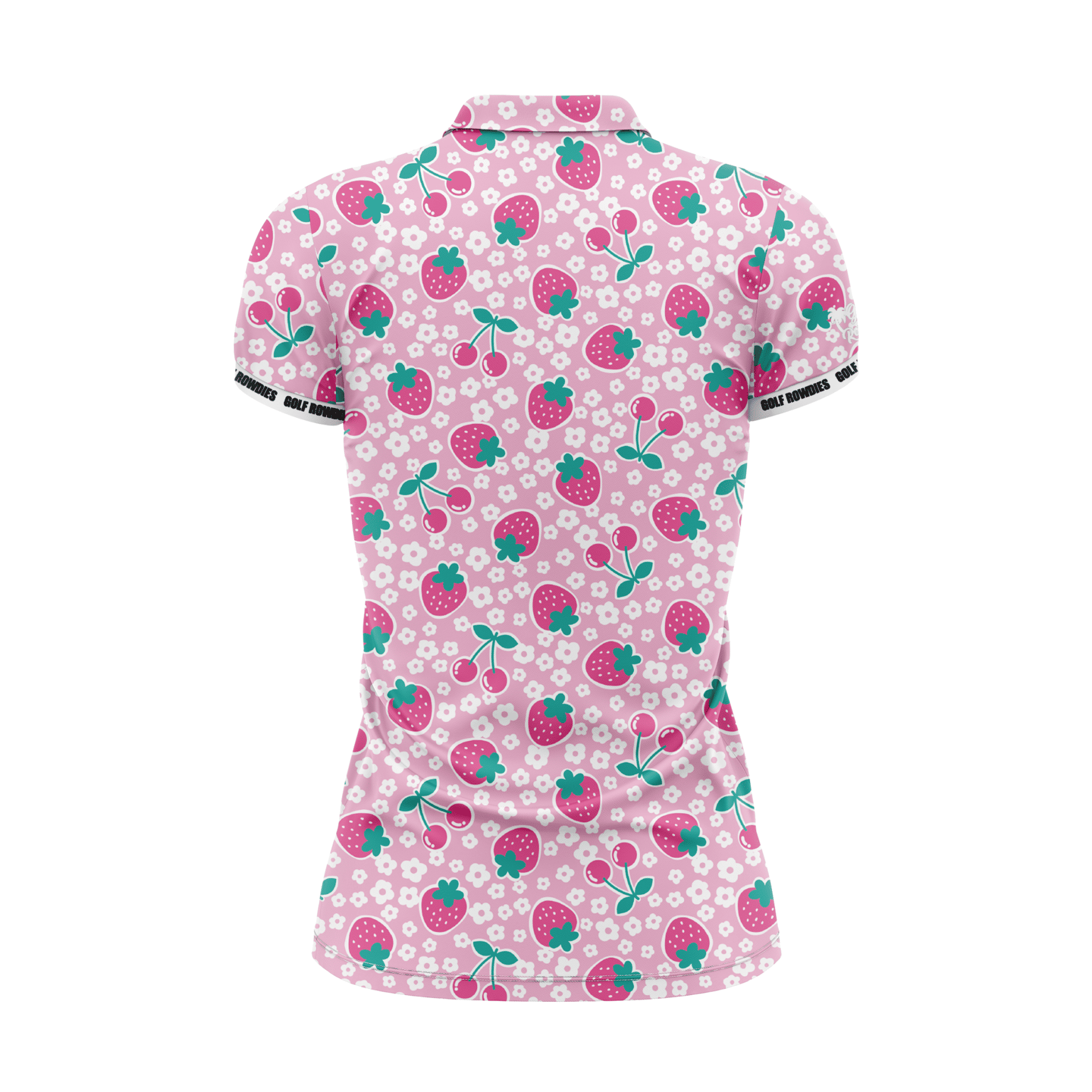 Golf Rowdies Strawberry Polo Damen