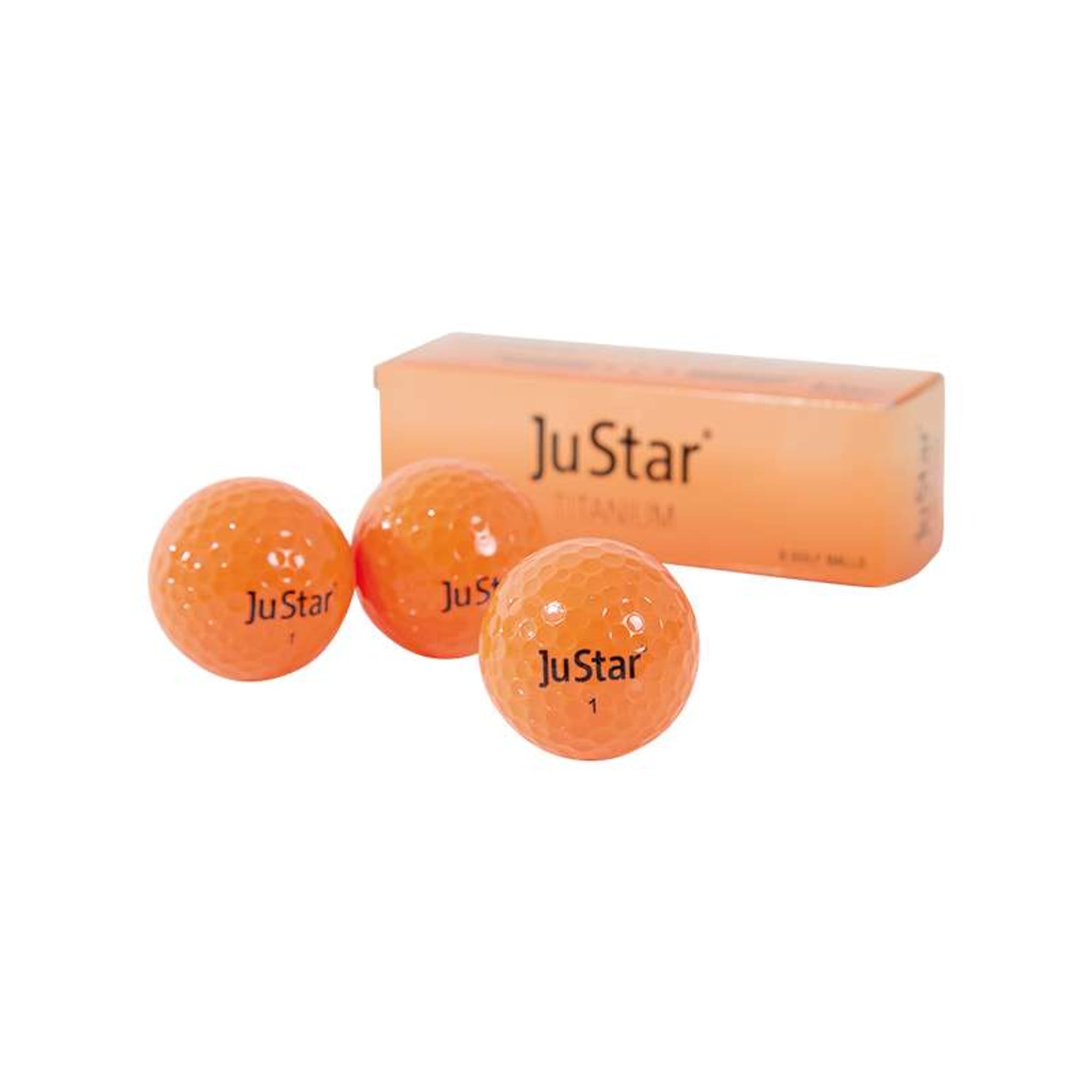 JuStar Golfbälle (3 Stk.)
