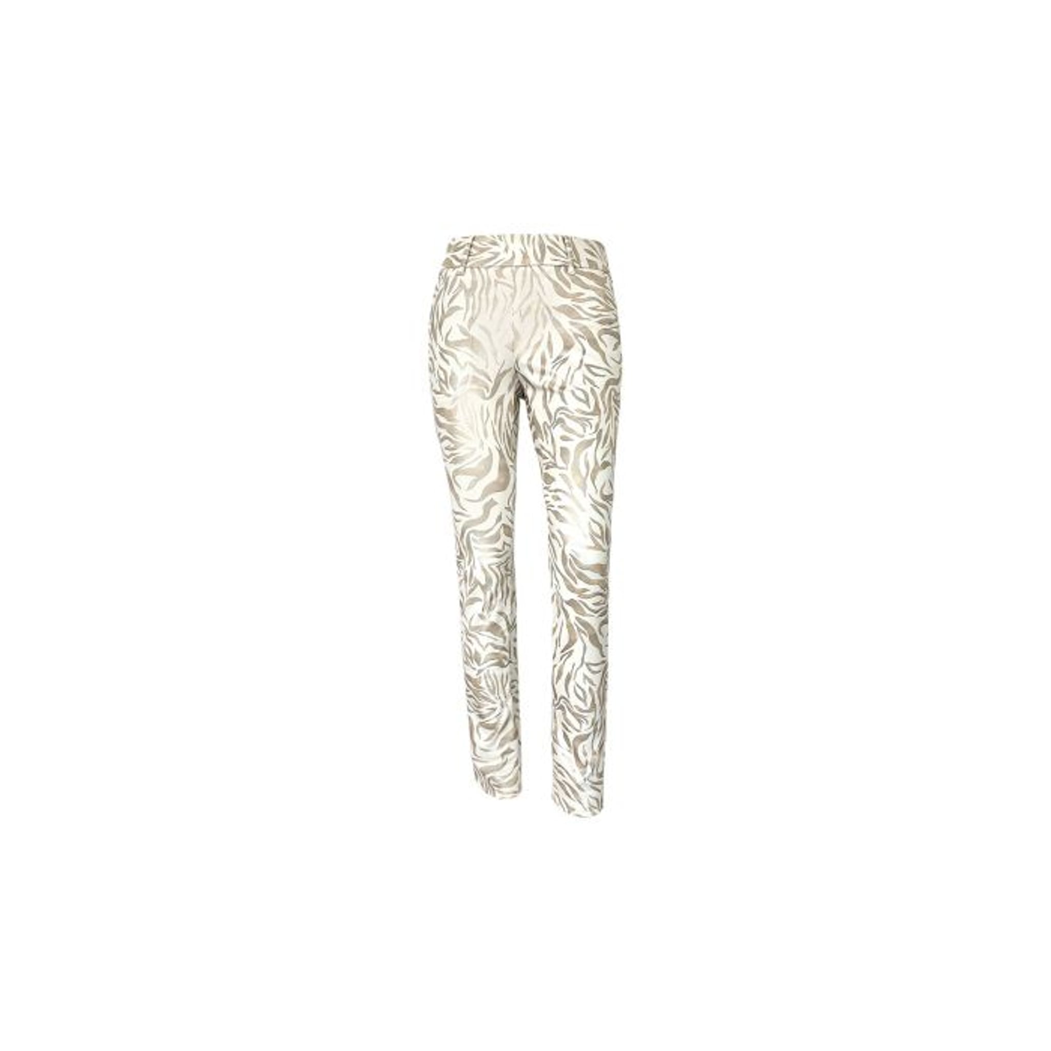 Alberto LUCY - Golden Print Jersey Golfhose Damen