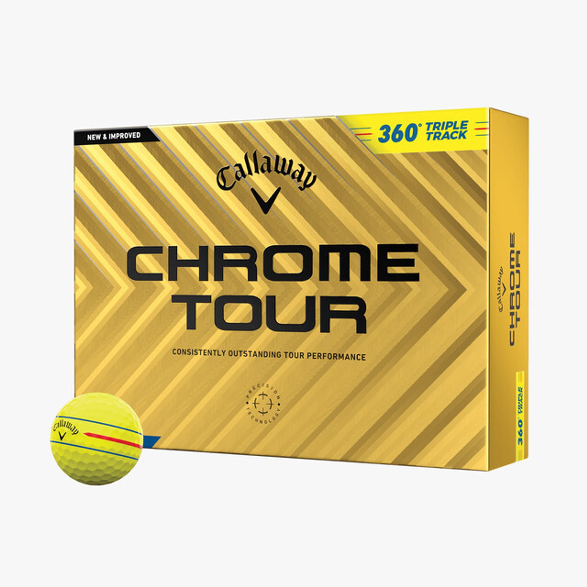 Callaway Chrome Soft Triple Track (24) Golfbälle (12 Stück)