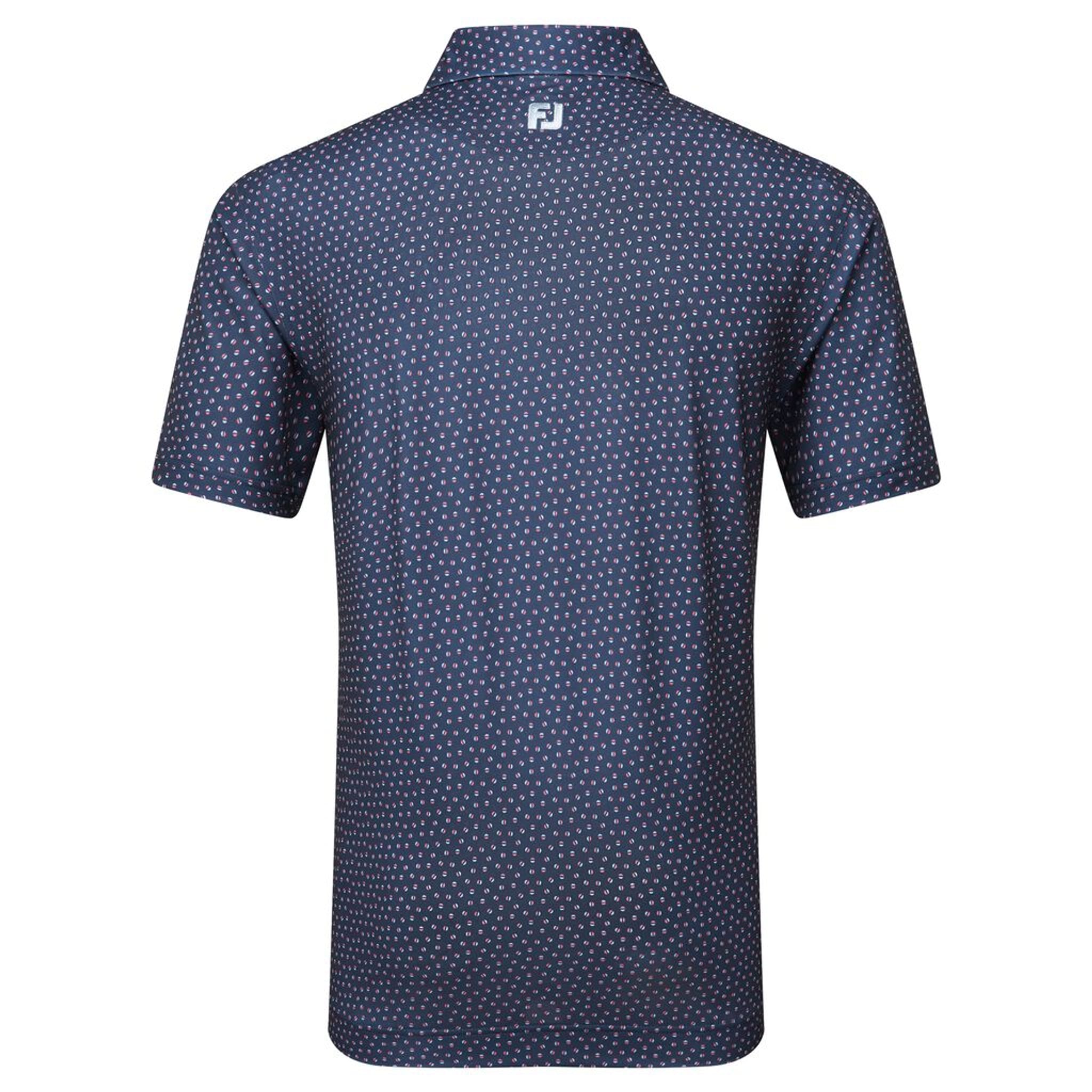 Footjoy Bounce Print Pique Herren