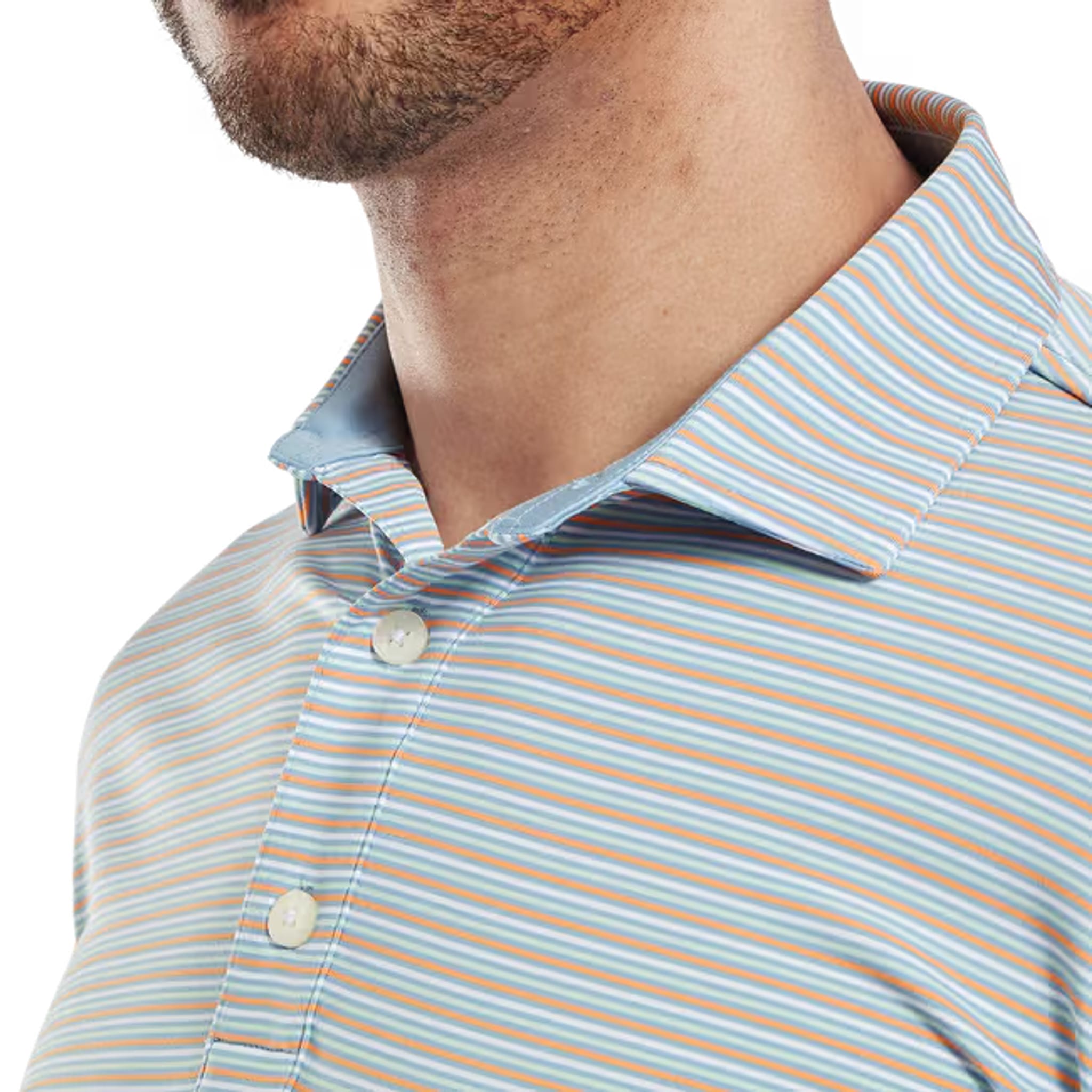 Footjoy Eu Balance Stripe Polo Herren