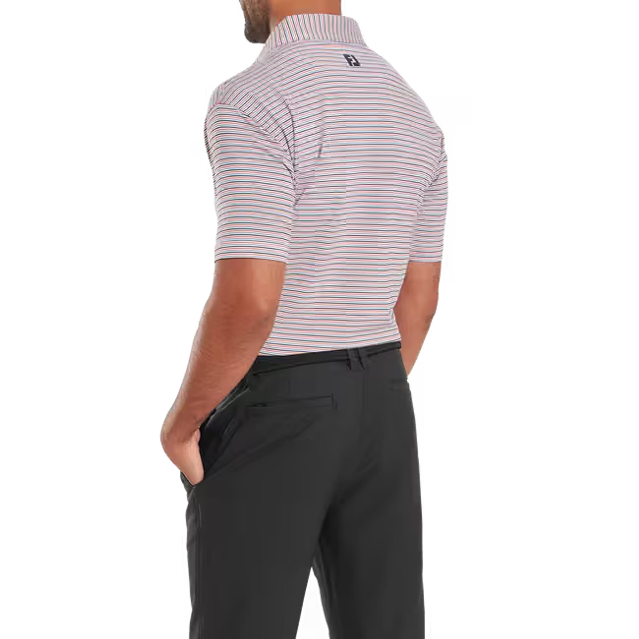 Footjoy Eu Balance Stripe Polo Herren