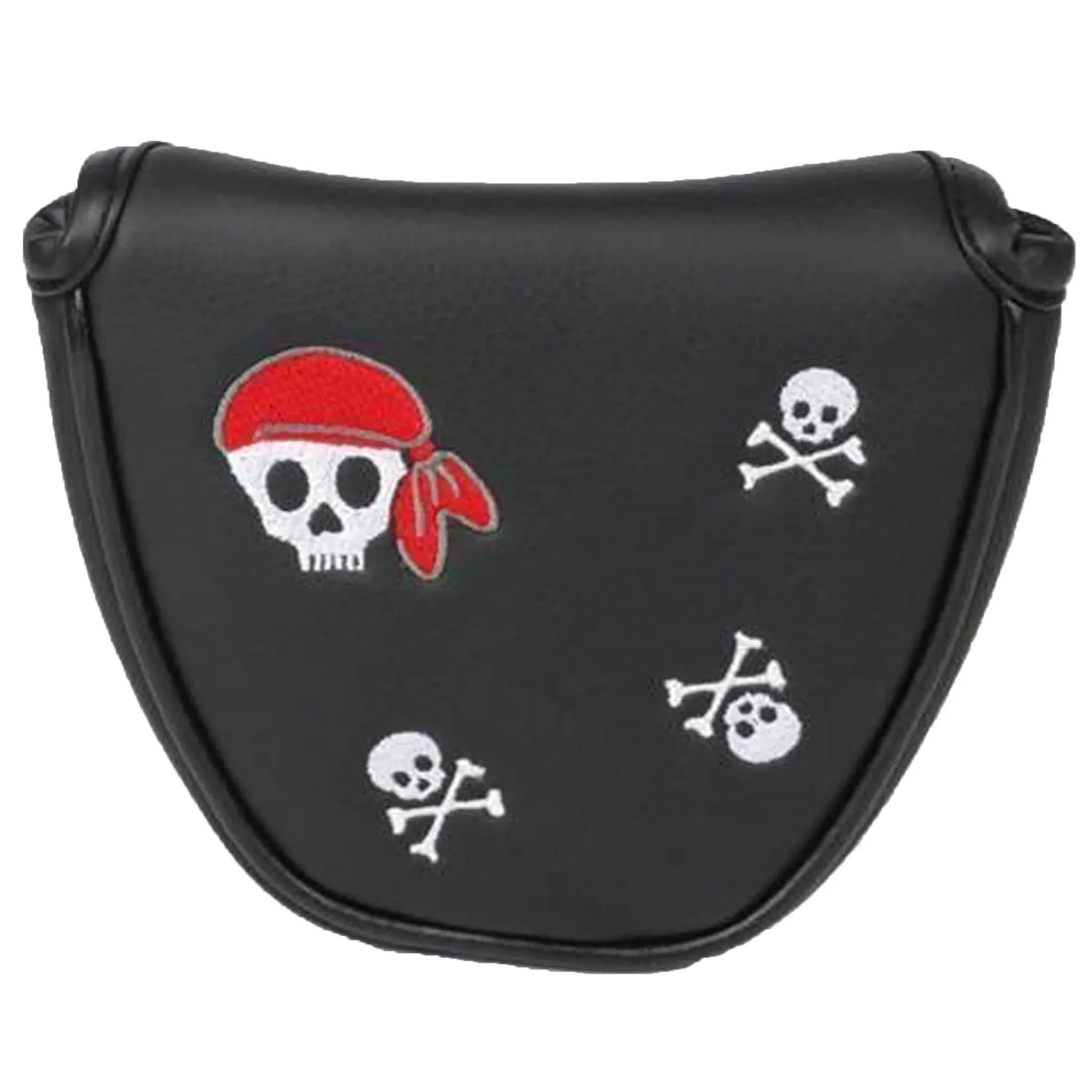 Emroydered Headcovers Puttercover MALLET Skull