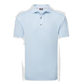 Footjoy Etched Texture Print Polo Herren