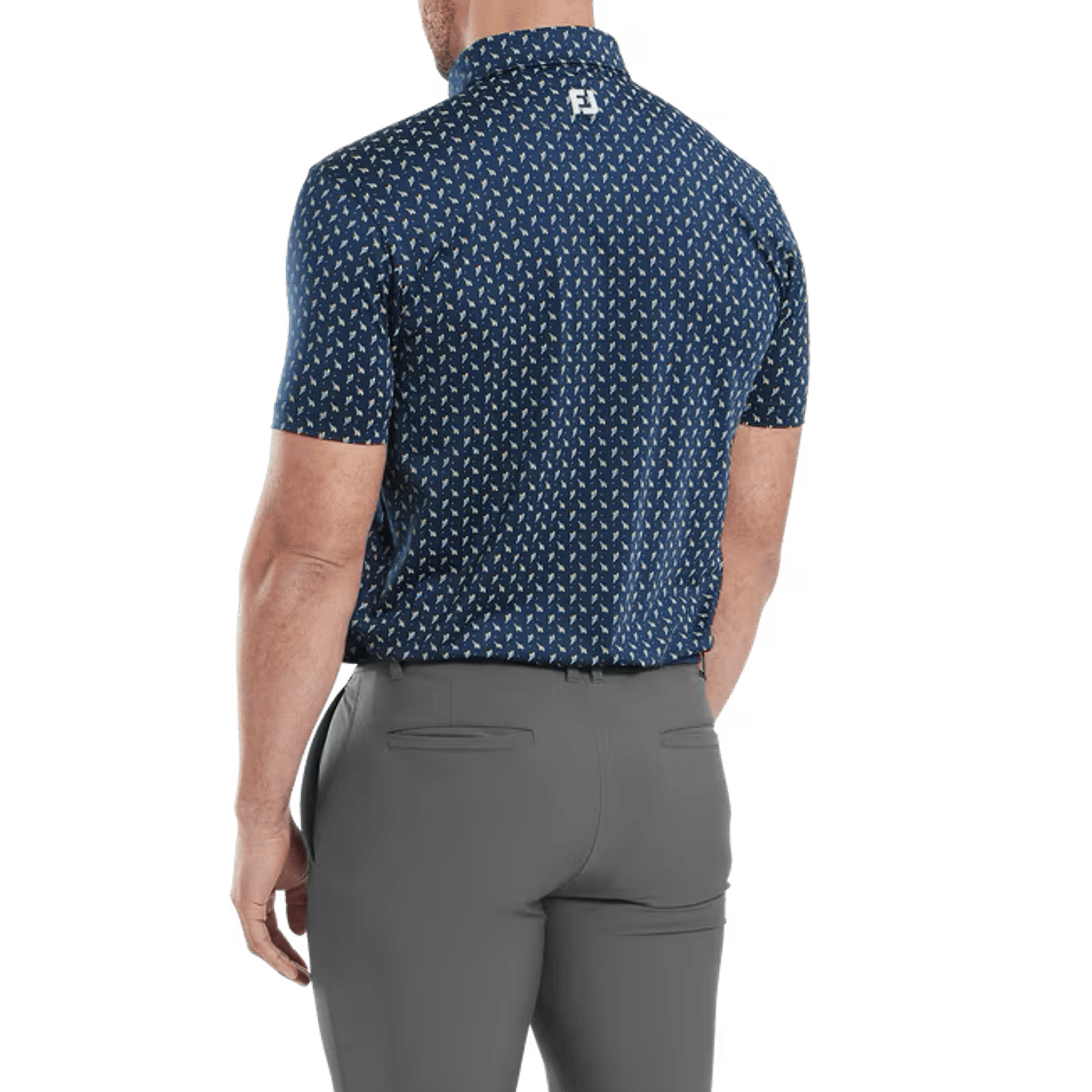 Footjoy Flower Bud Polo Herren