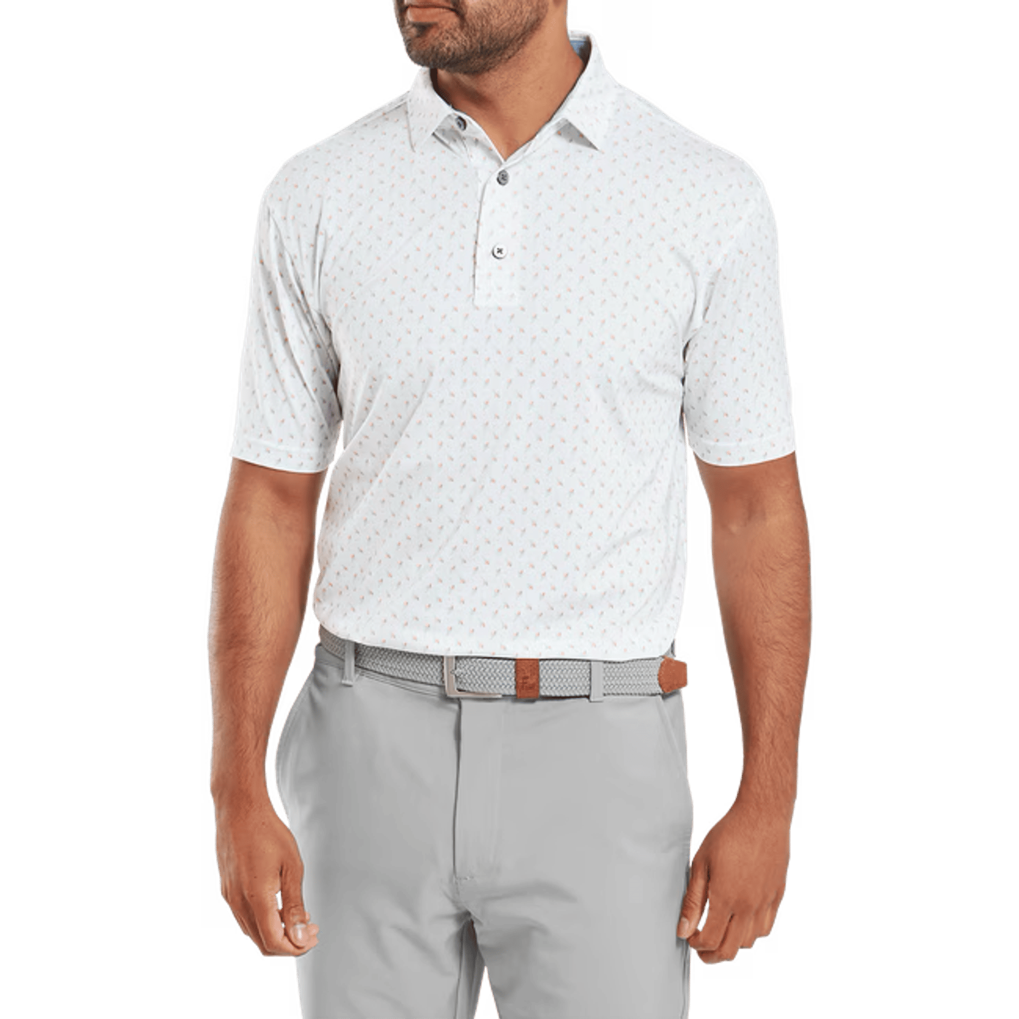 Footjoy Flower Bud Polo Herren
