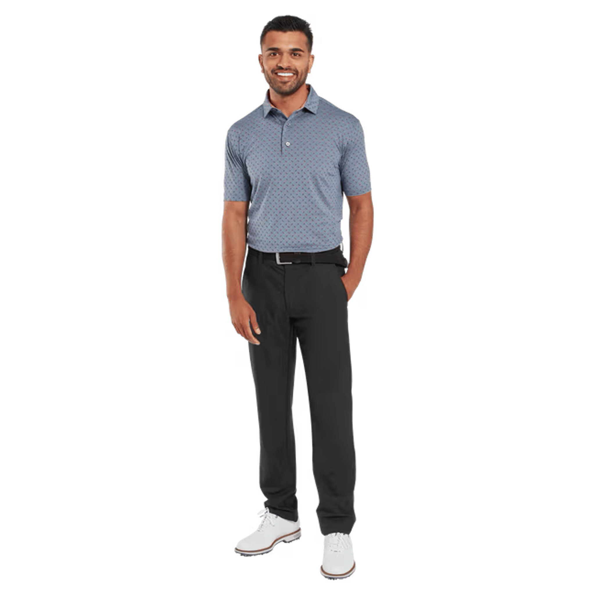 Footjoy Flower Bud Polo Herren