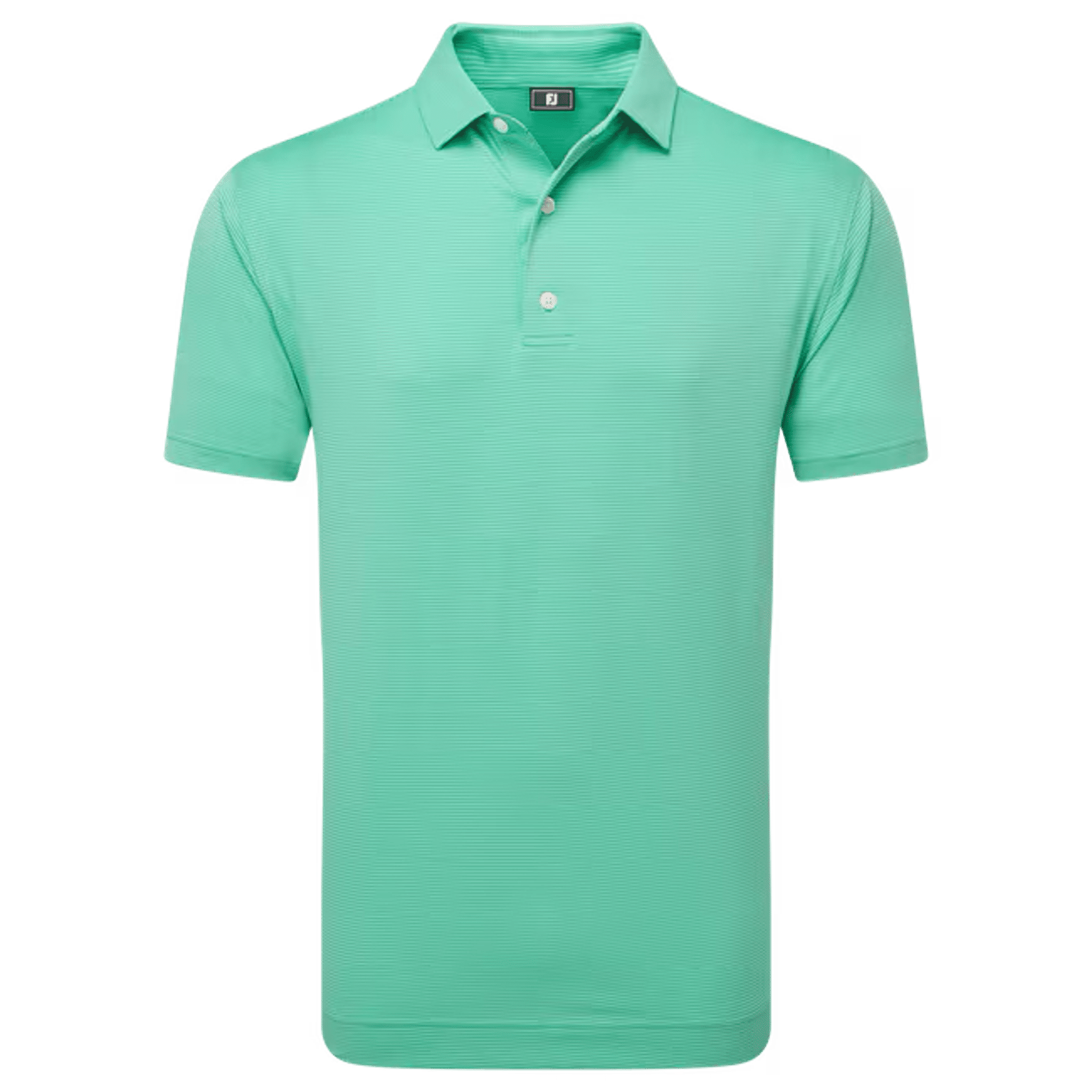 Footjoy Micro Feeder Stripe Lisle Polo Herren