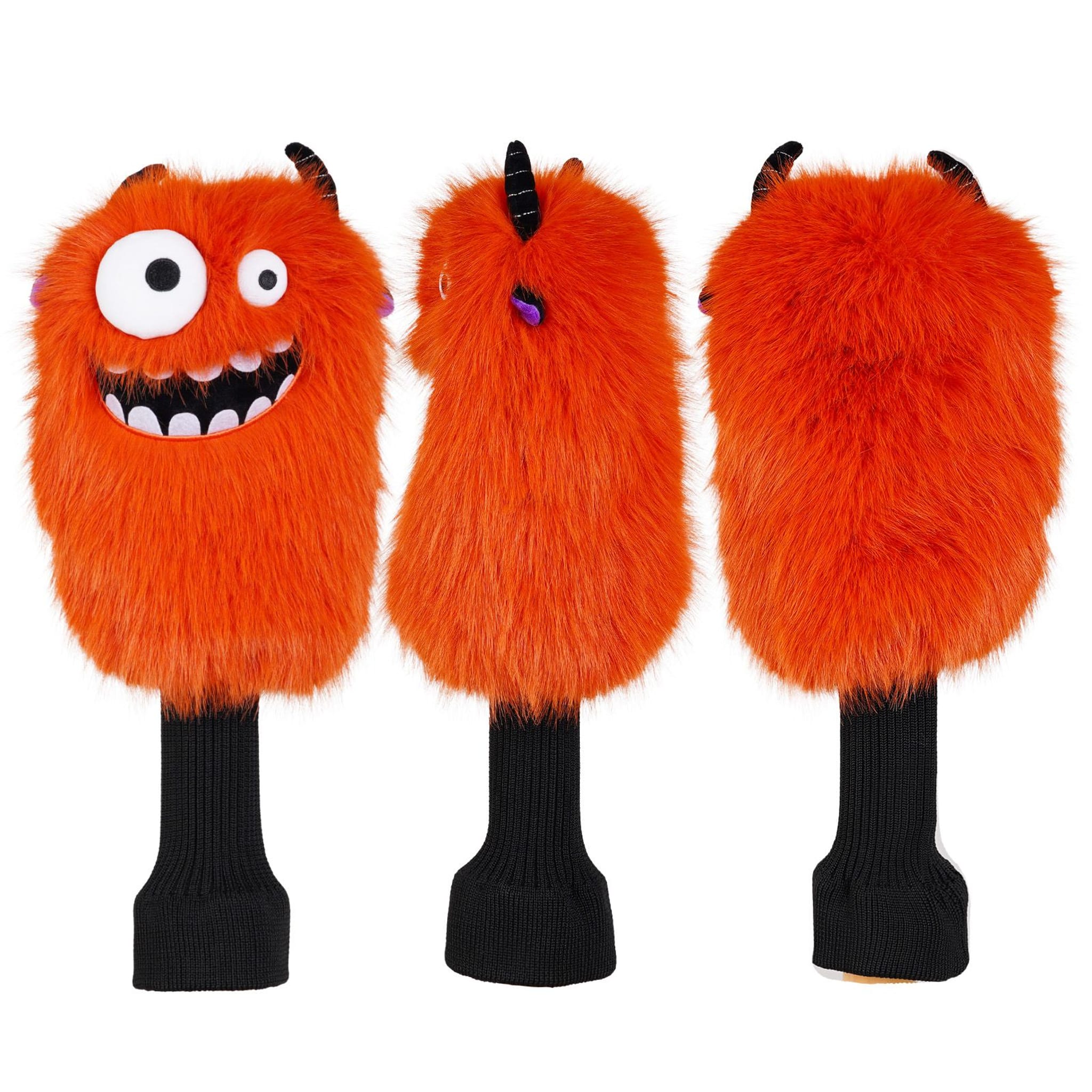 Puppets Headcover Orange Monster Driver Headcover
