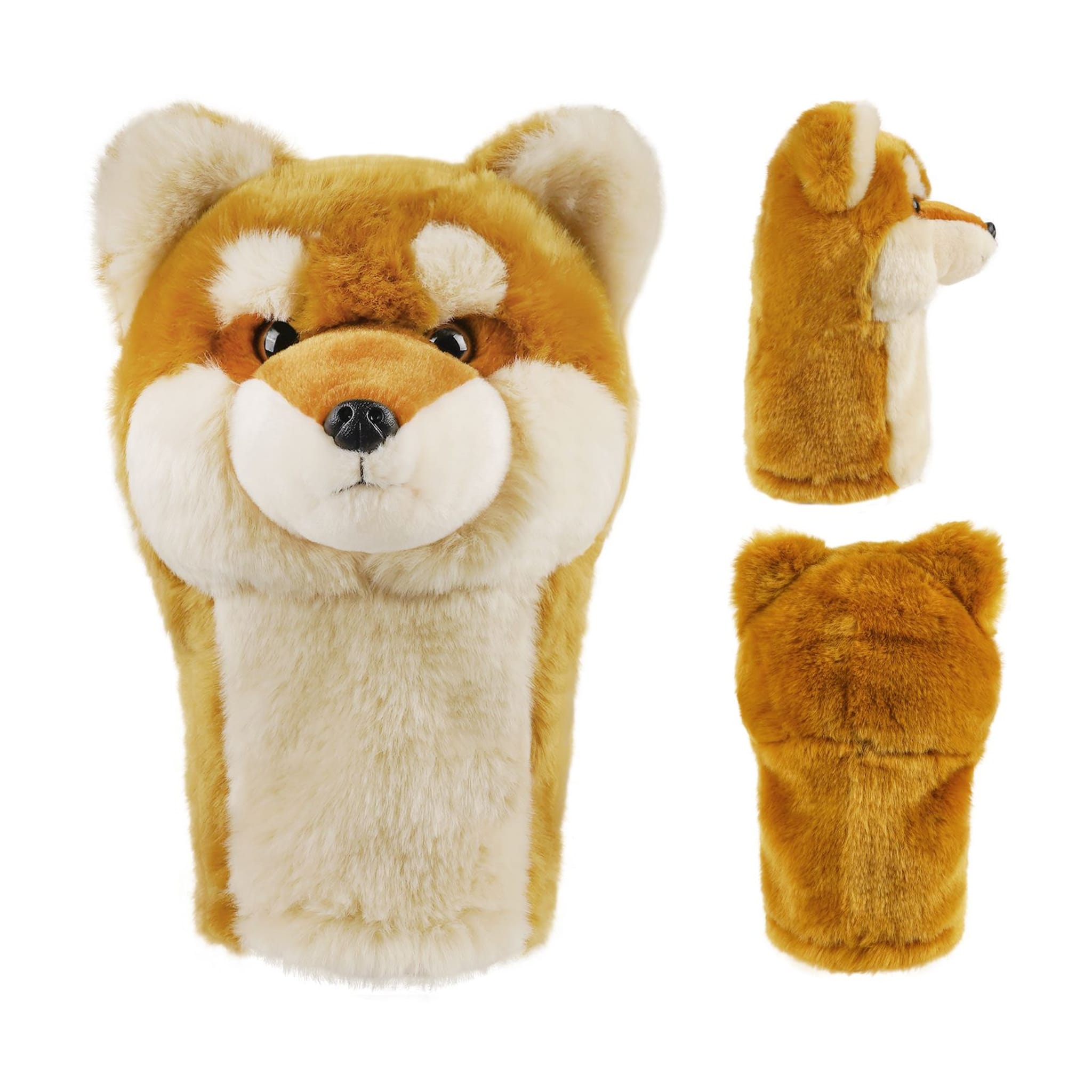 Puppets Headcover Shiba Inu Driver Headcover