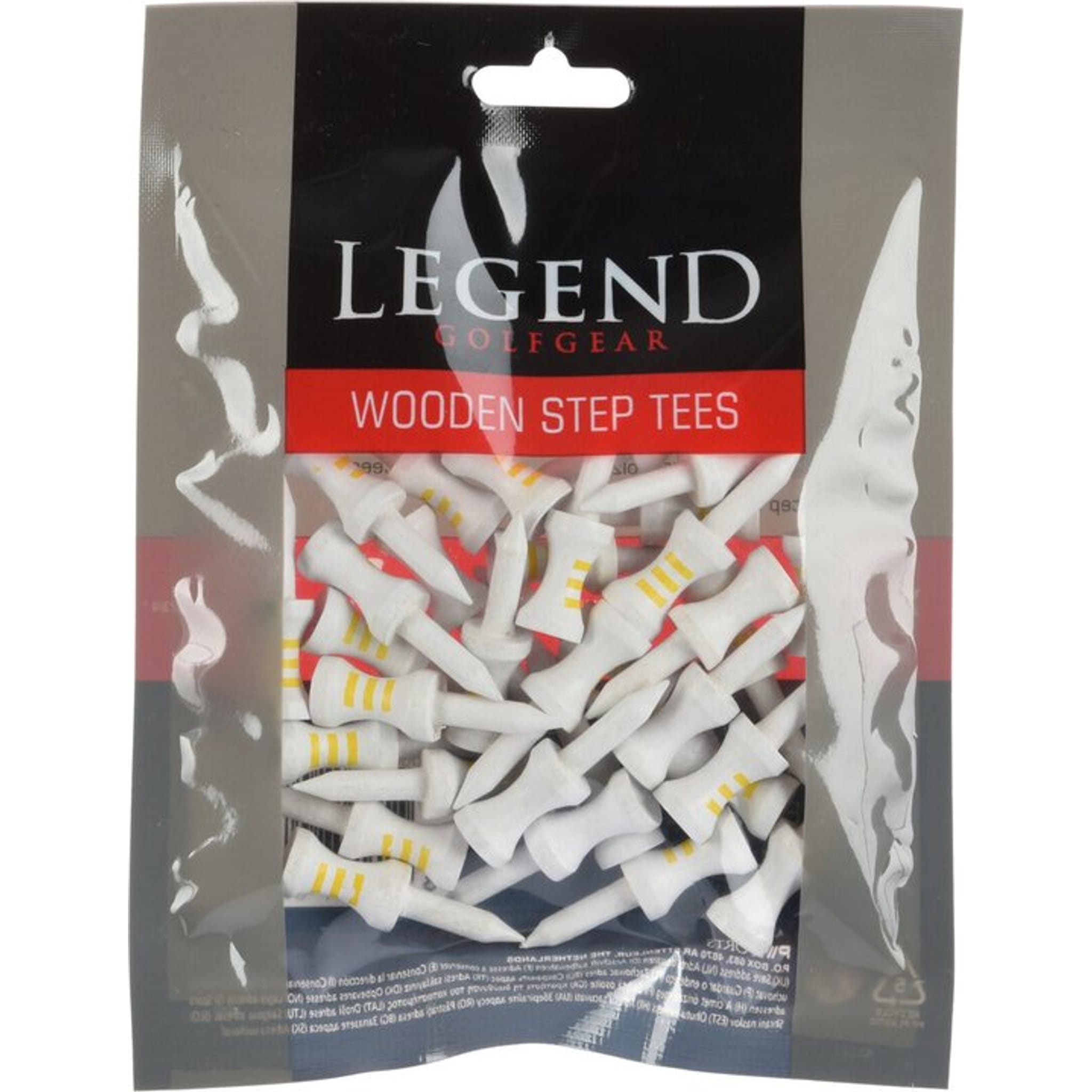 Legend Golfgear Wooden Step Tees