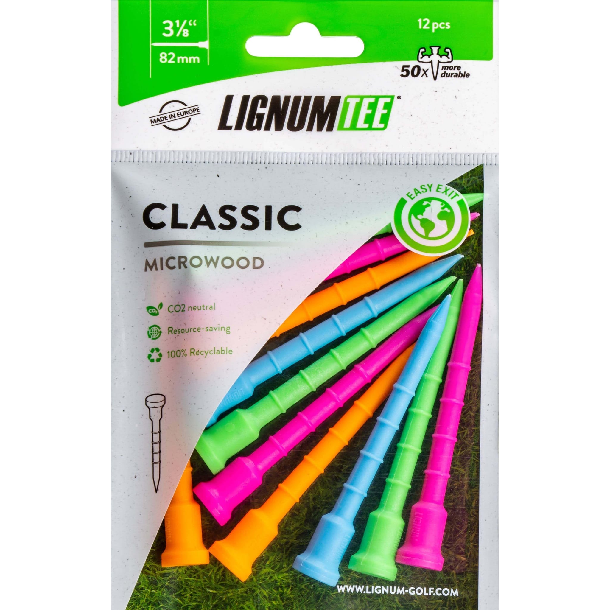 Lignum Classic Tee 82mm