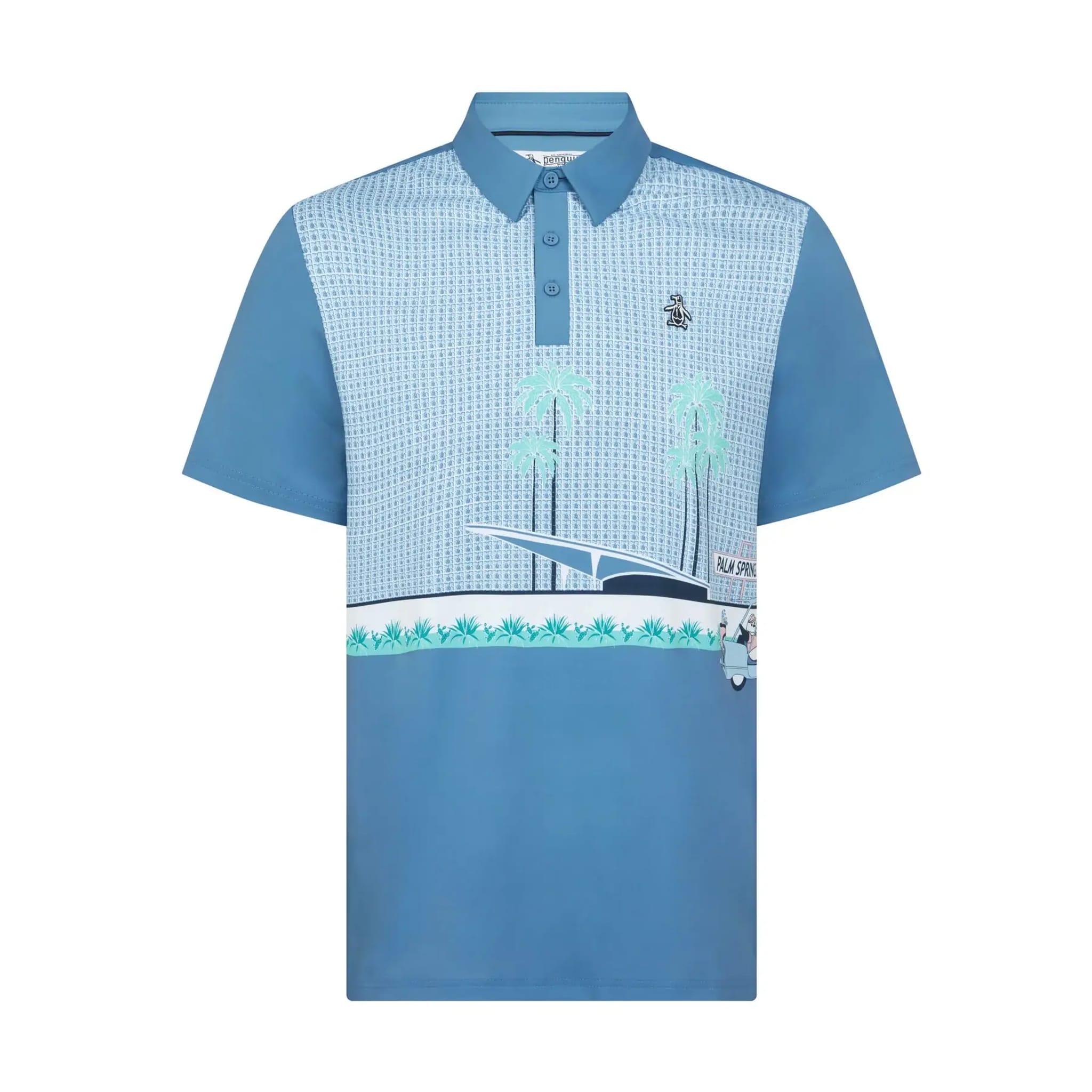 Original Penguin Palm Springs Block Polo Herren