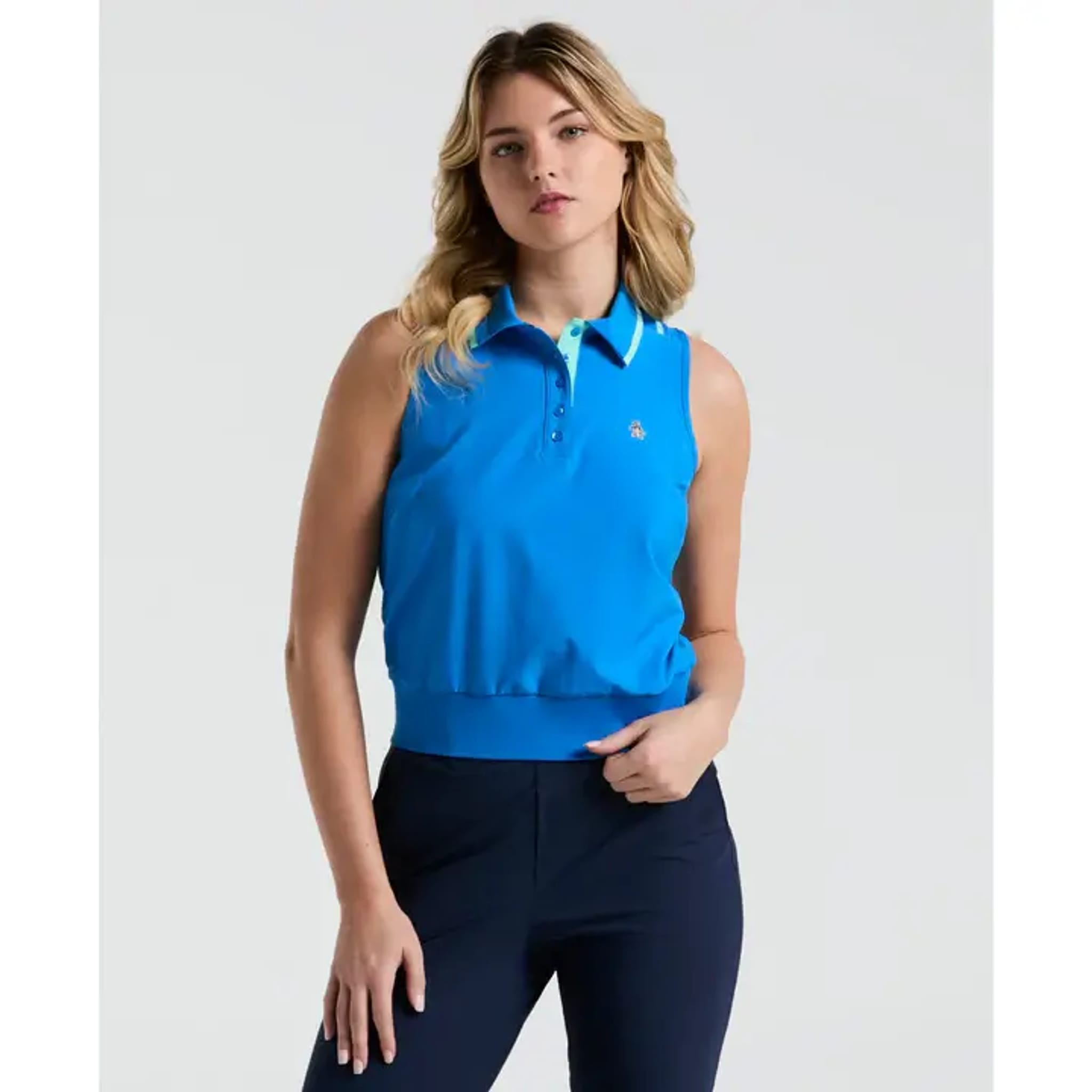 Original Penguin Woven Waist Length Polo Damen