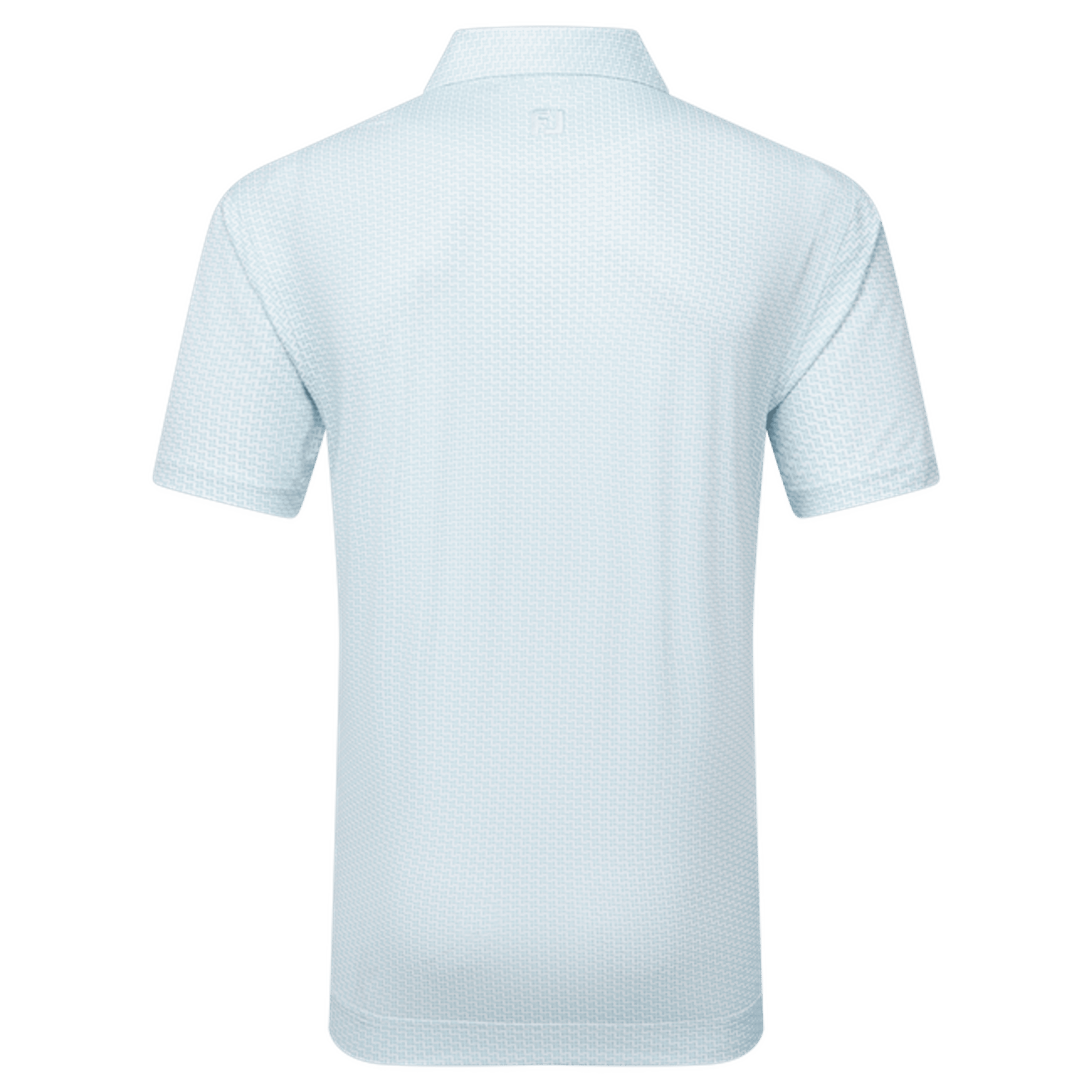 Footjoy Houndstooth Geo Lisle Polo Herren