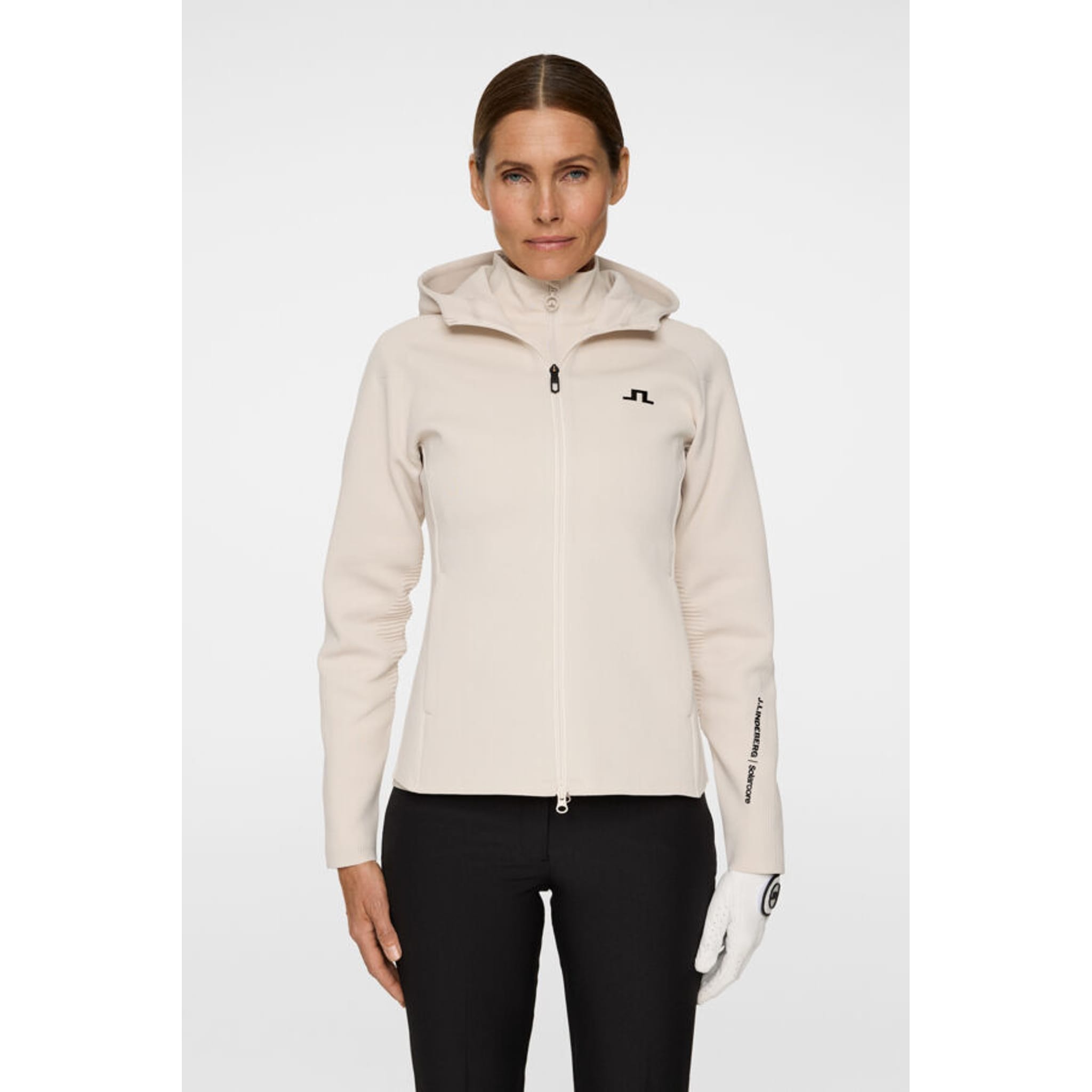 J. Lindeberg Solarcore Knit Zip Sweater Damen