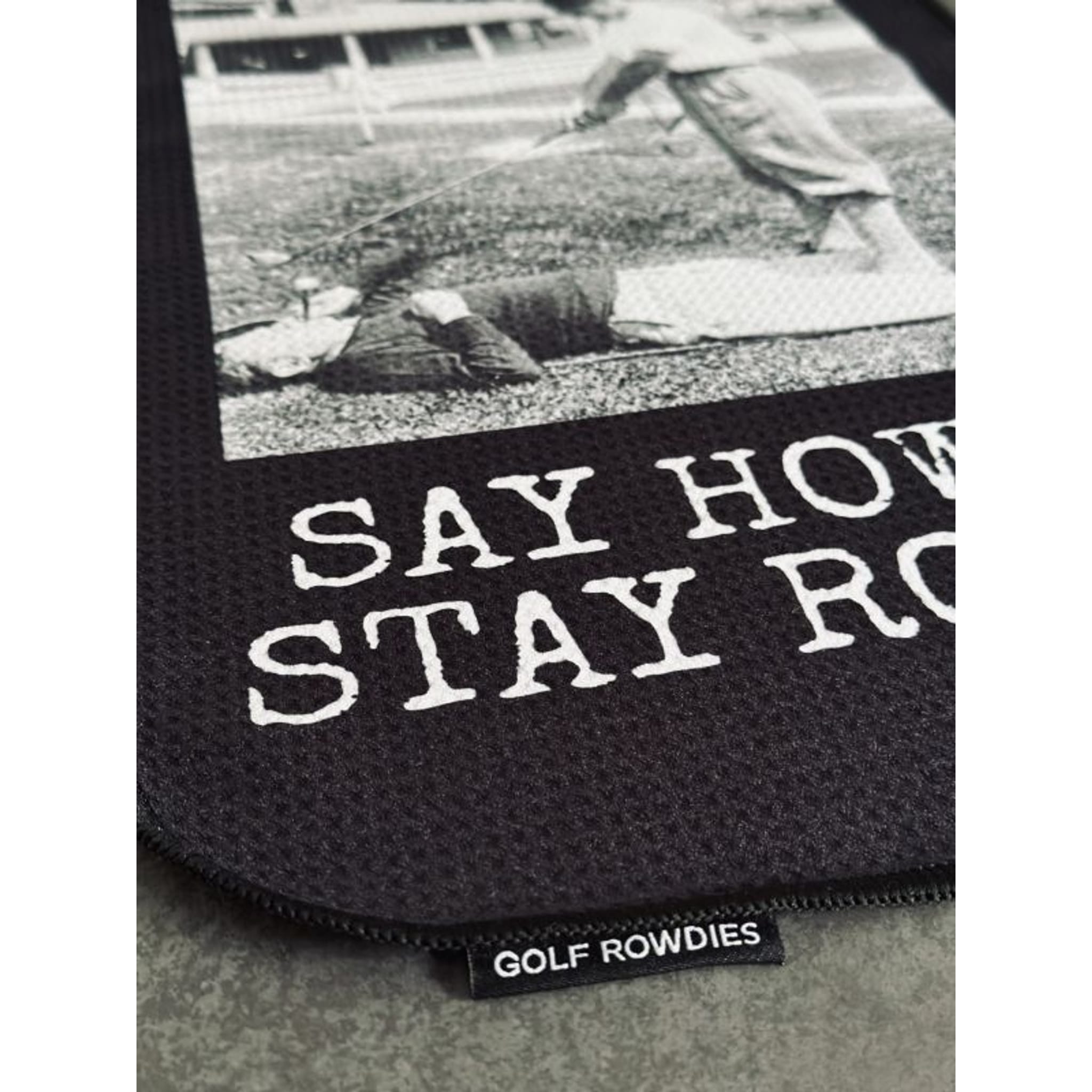 Golf Rowdies Say howdy, stay rowdy Max Schlägertücher