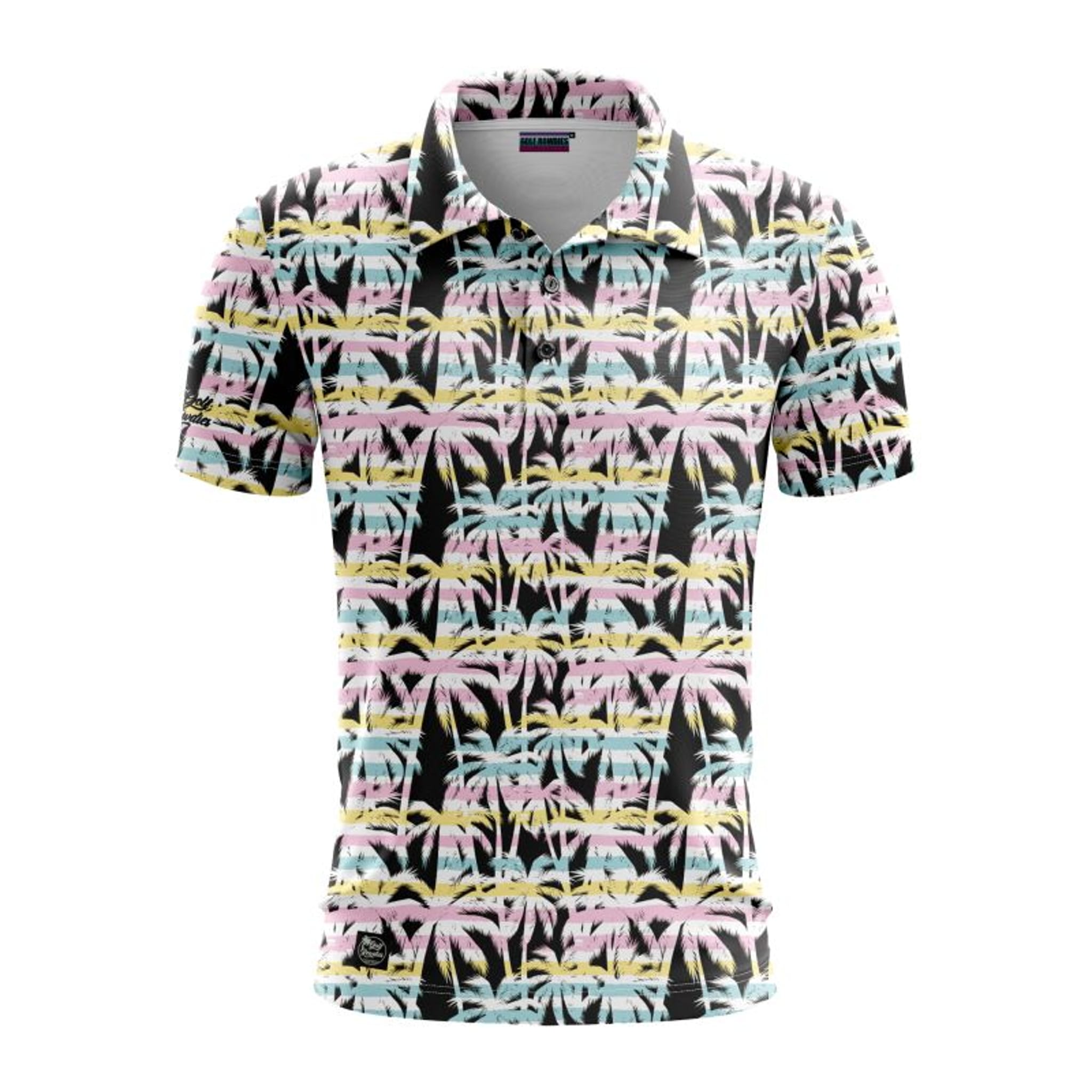 Golf Rowdies Palmen Polo Herren
