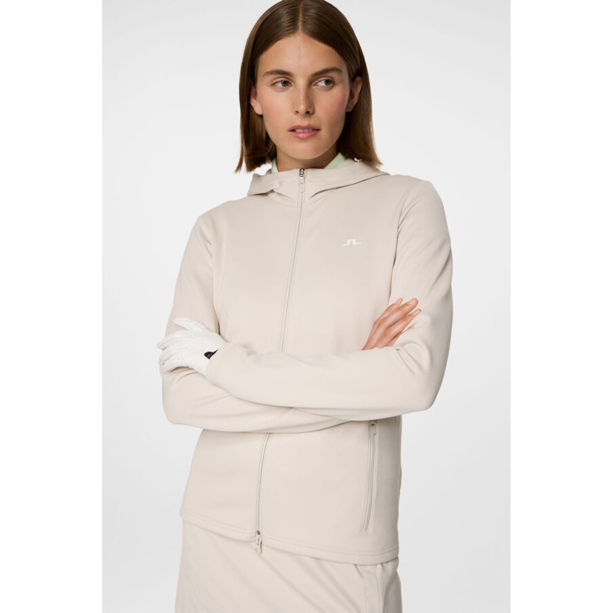 J. Lindeberg Aerialle Zip Kapuzenjacke Damen