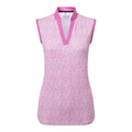 Footjoy Animal Print Sleeveless Lisle Polo