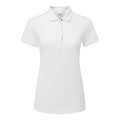 Footjoy Jacquard Stripe Polo Damen