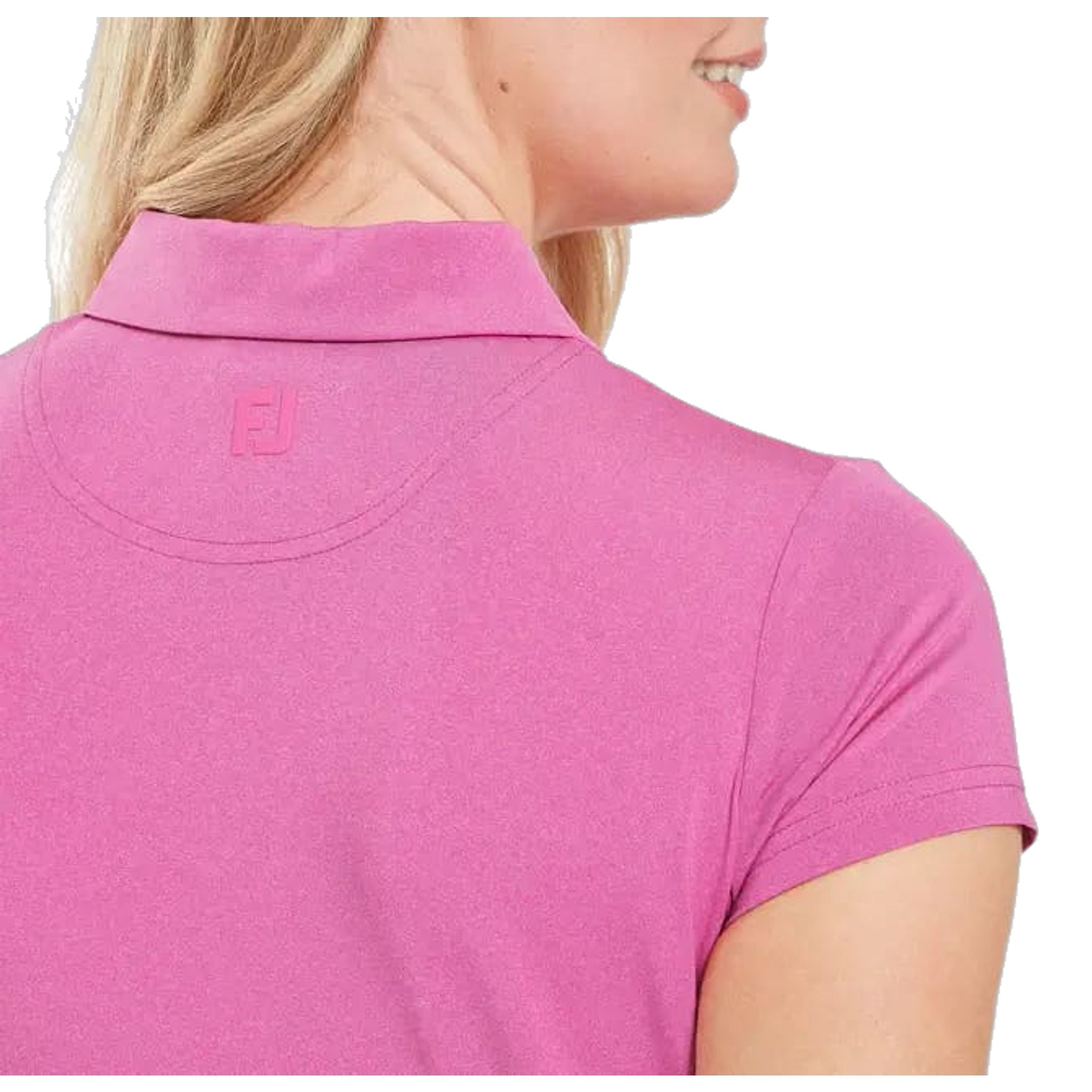 Footjoy Cap Sleeve Lisle Polo Damen