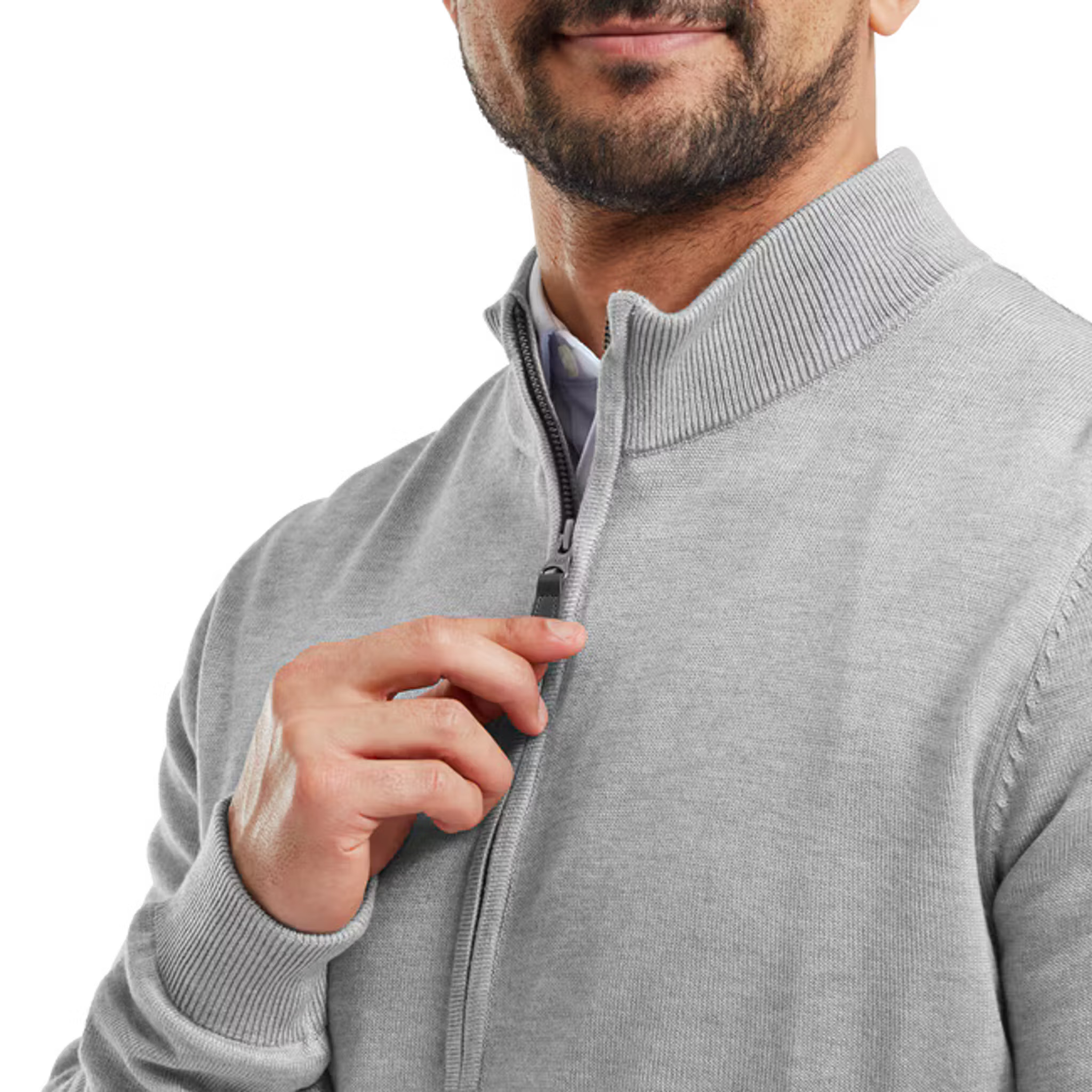 Footjoy drirelease® Full-Zip Lined Sweater Herren