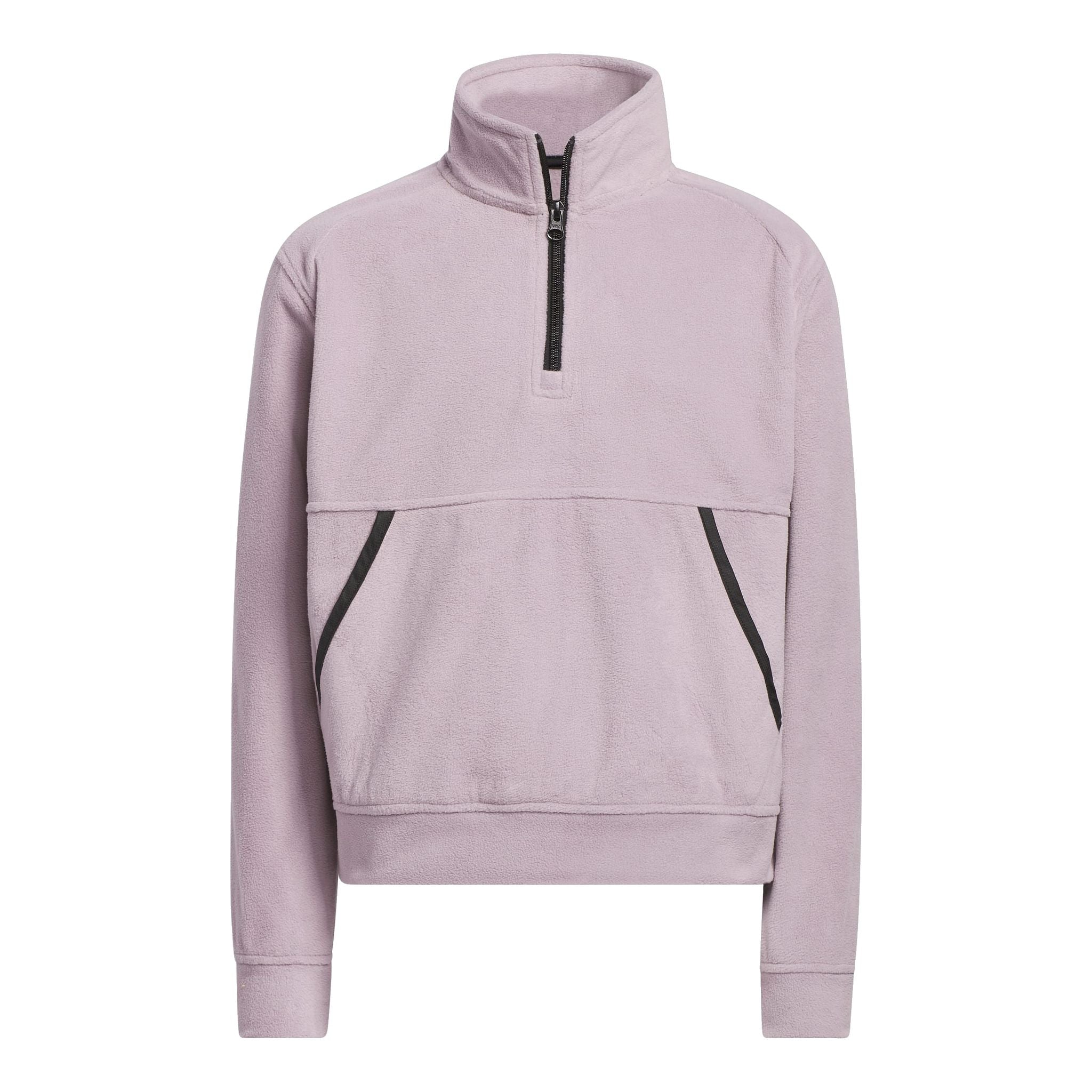 Ženska jakna iz flisa z zadrgo Adidas 1/4