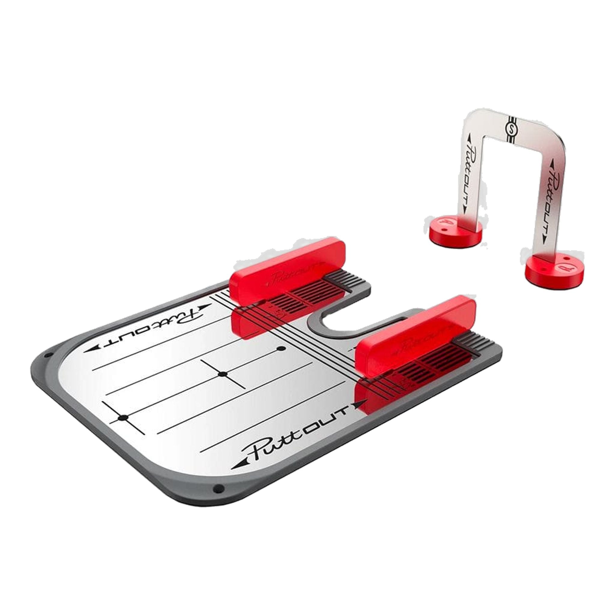 PuttOUT Putting Spiegel mit Toren Trainer