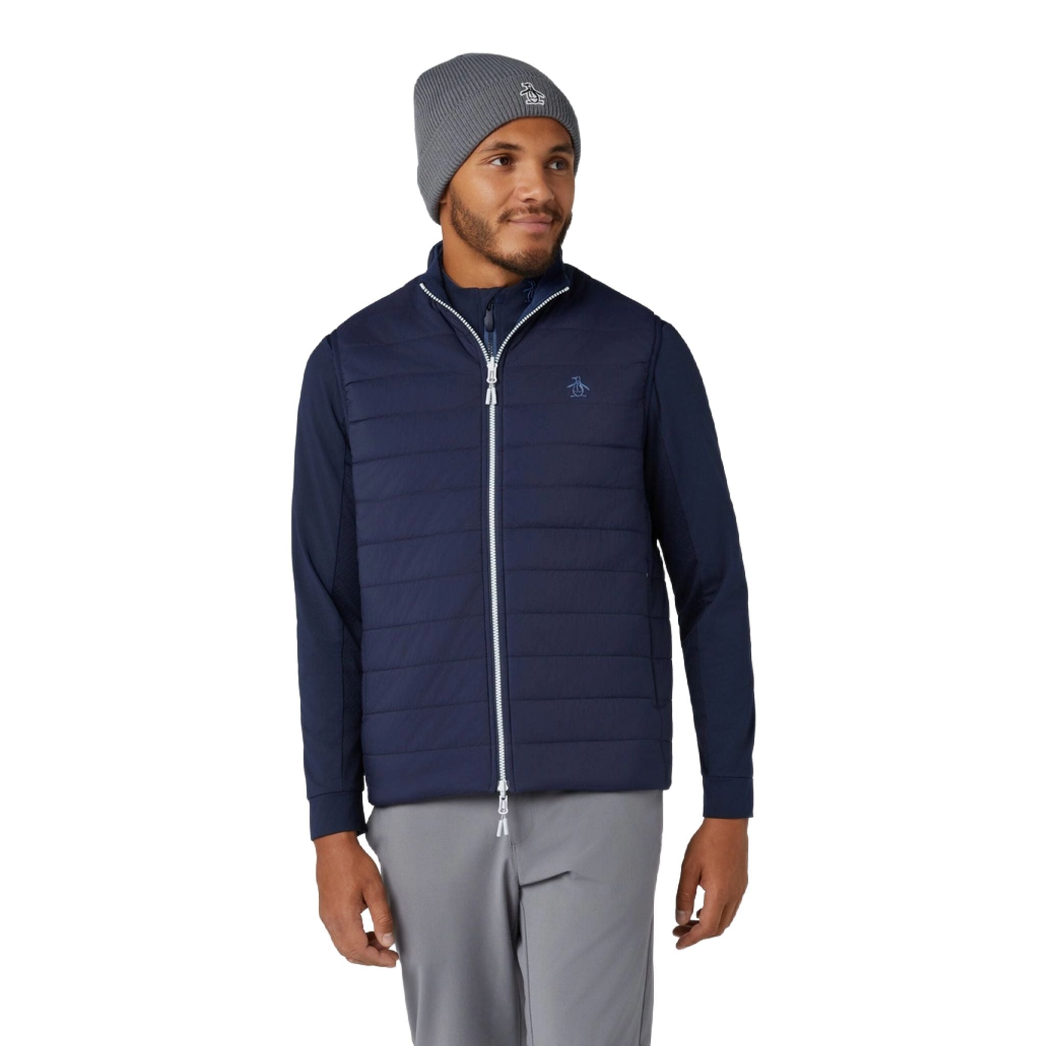 Original Penguin Reversible Insulated Weste Herren