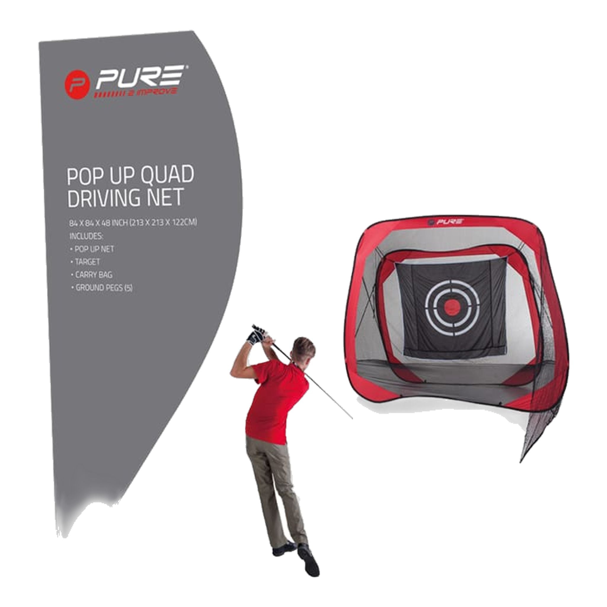 Pure 2 Improve Pop-Up Quad Driving Netz