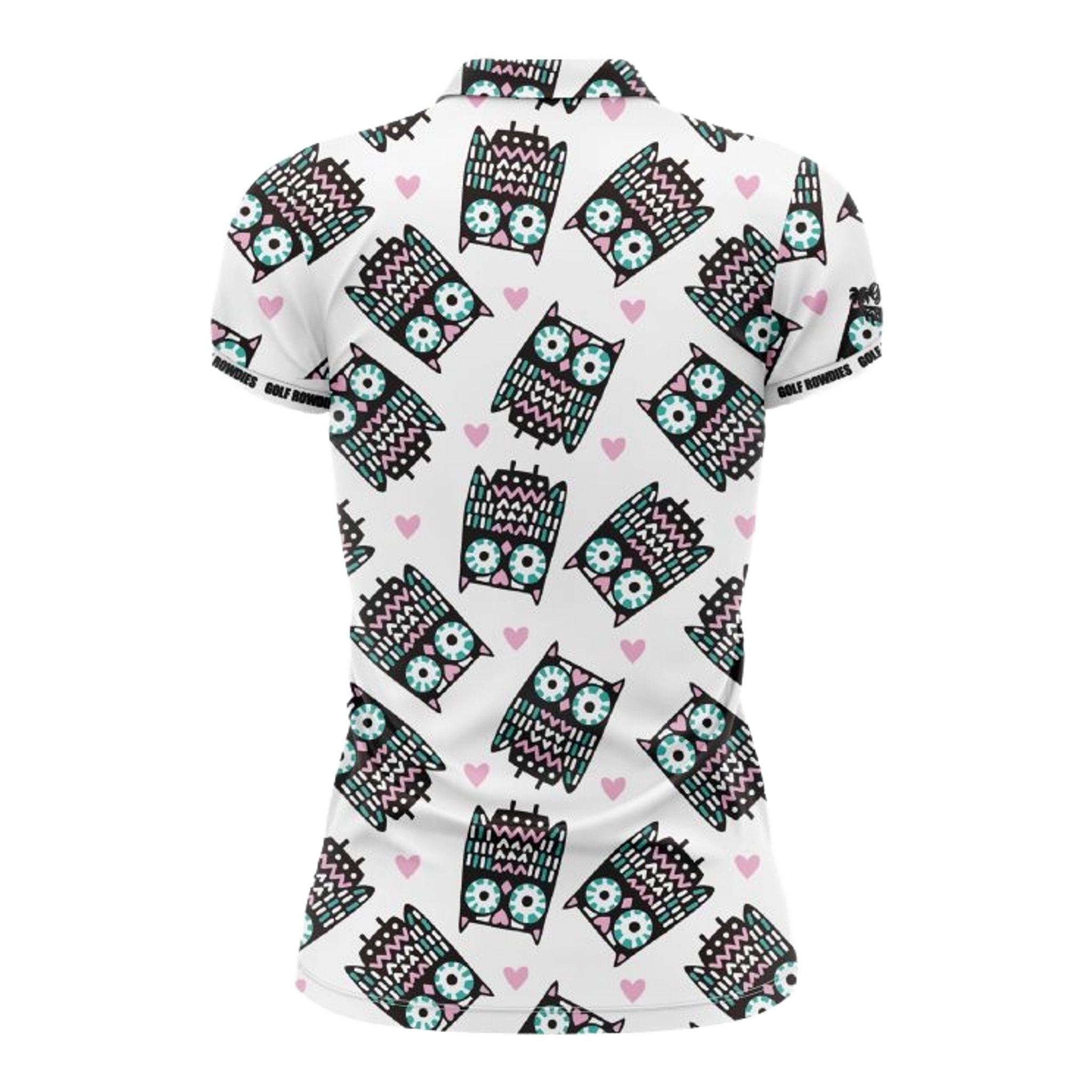 Ženska polo majica Golf Rowdies Owl Party
