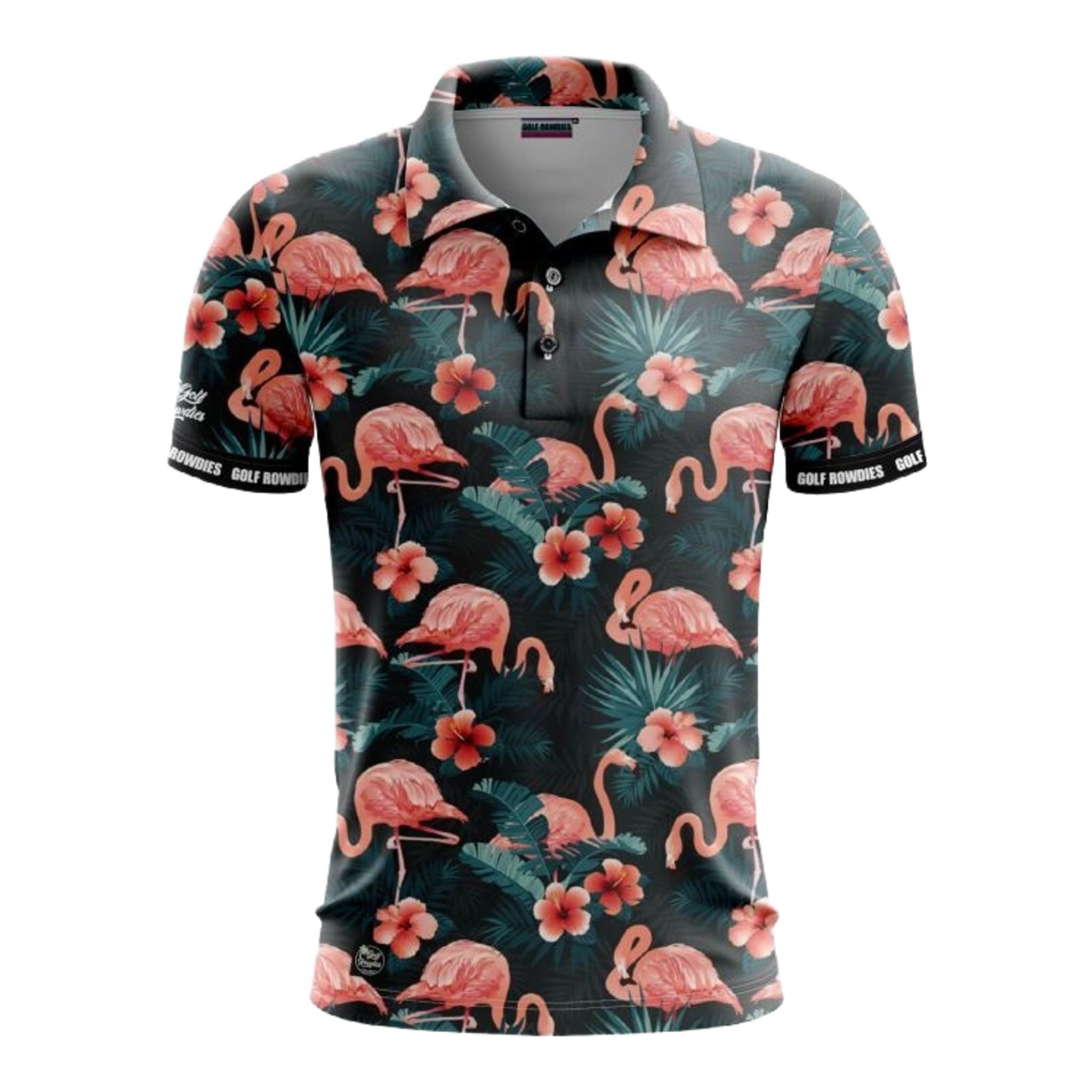 Golf Rowdies Flamingo Polo Herren