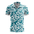 Golf Rowdies Hibiskus Poloshirt Herren