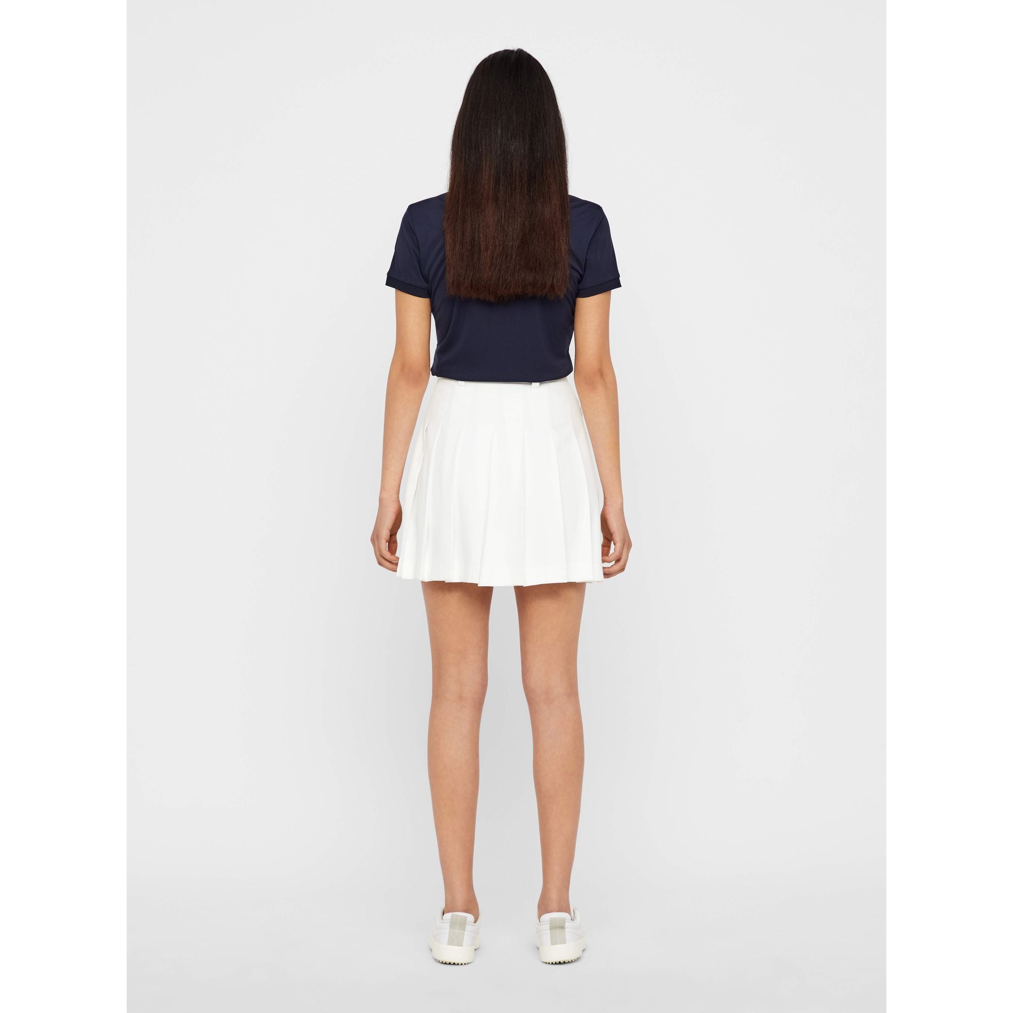 J. Lindeberg W Tour Tech slim TX Jersey Polo JL Navy Damen