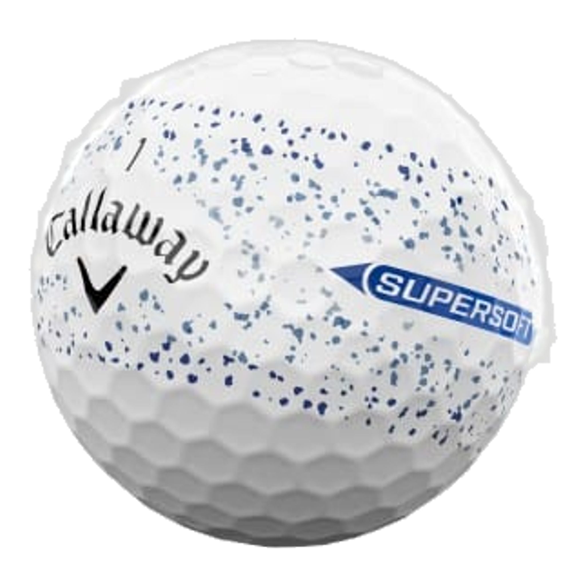 Žogice za golf Callaway Supersoft 25 Splatter