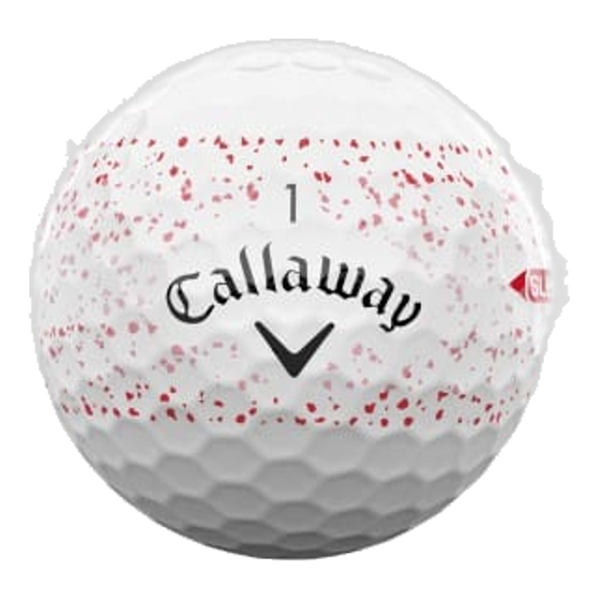 Žogice za golf Callaway Supersoft 25 Splatter