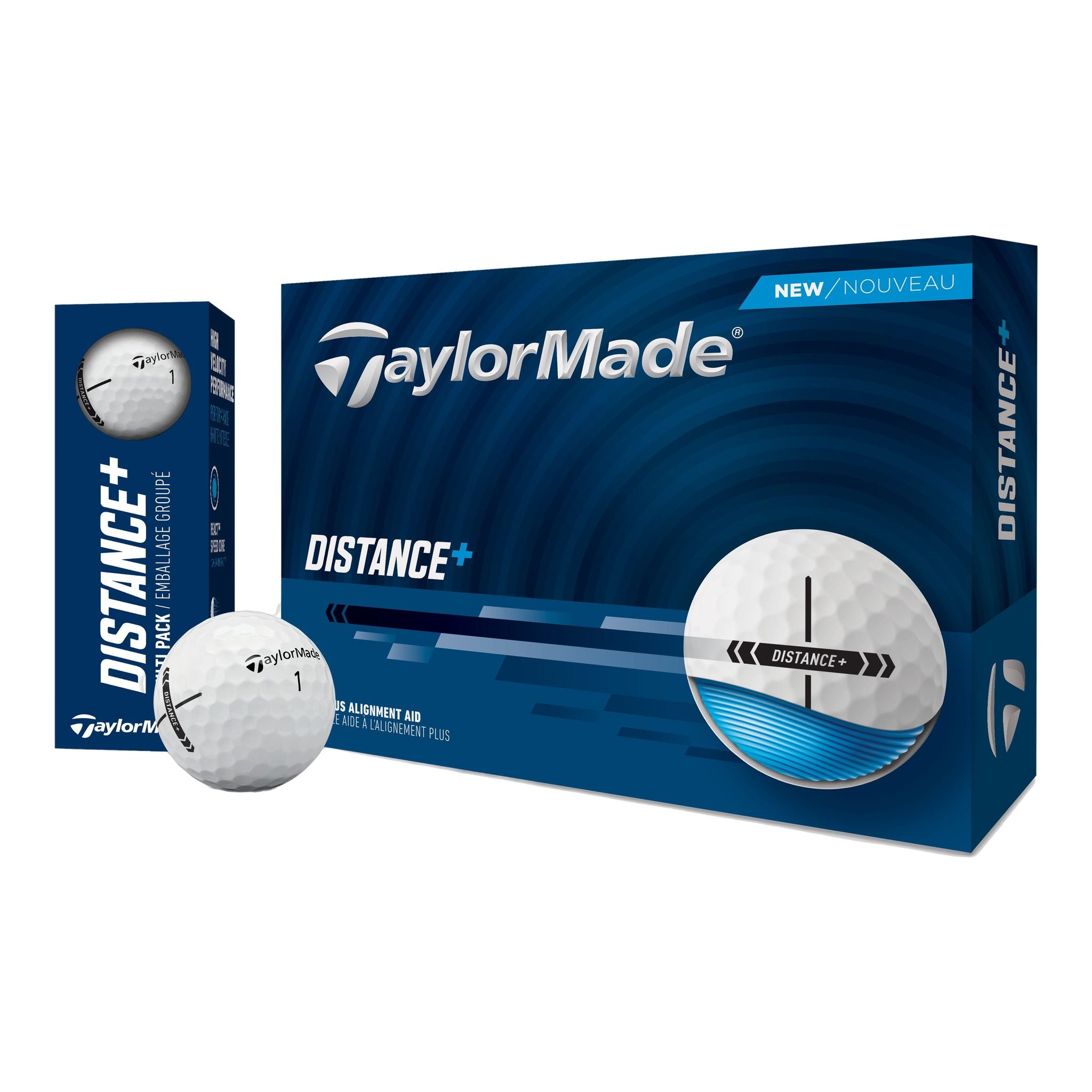 Žogice za golf TaylorMade Distance+ za moške