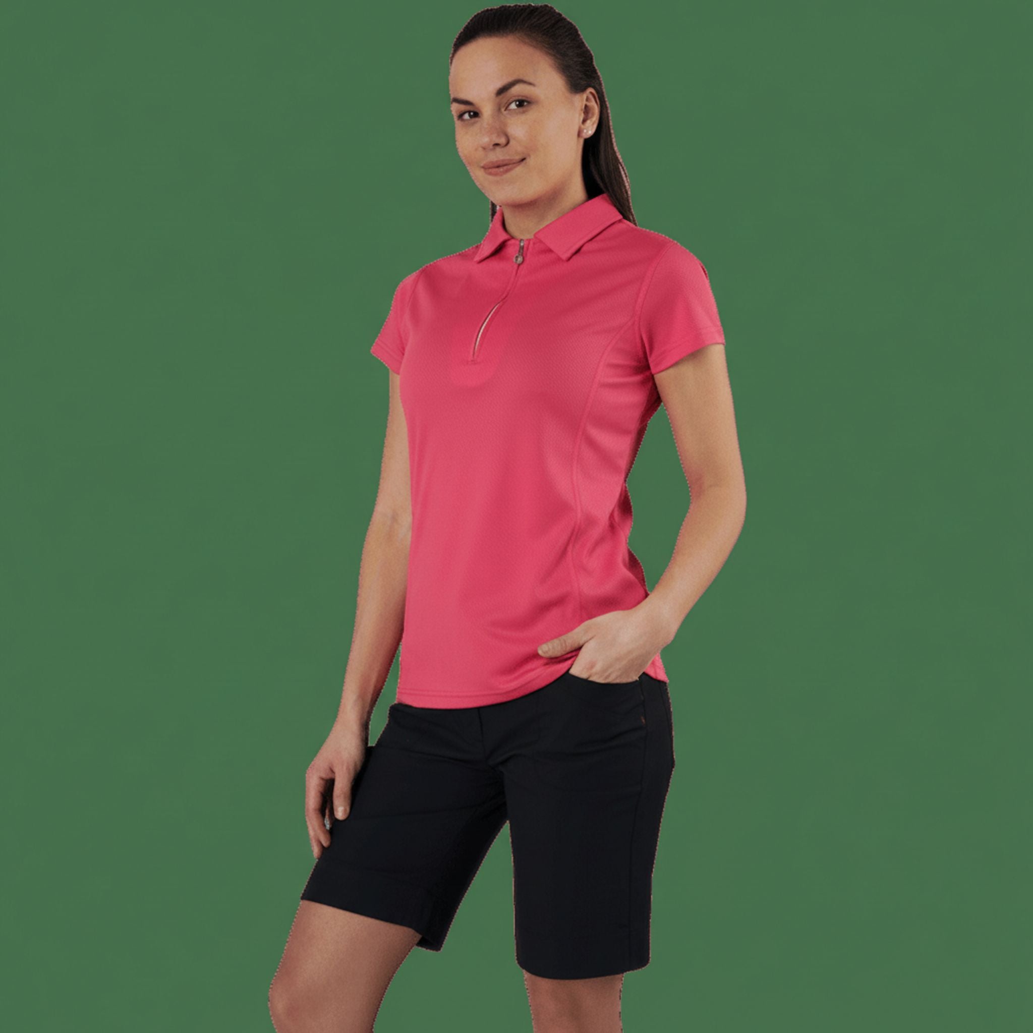 Daily Sports W Mira Mesh Cap S Polo Shirt Damen